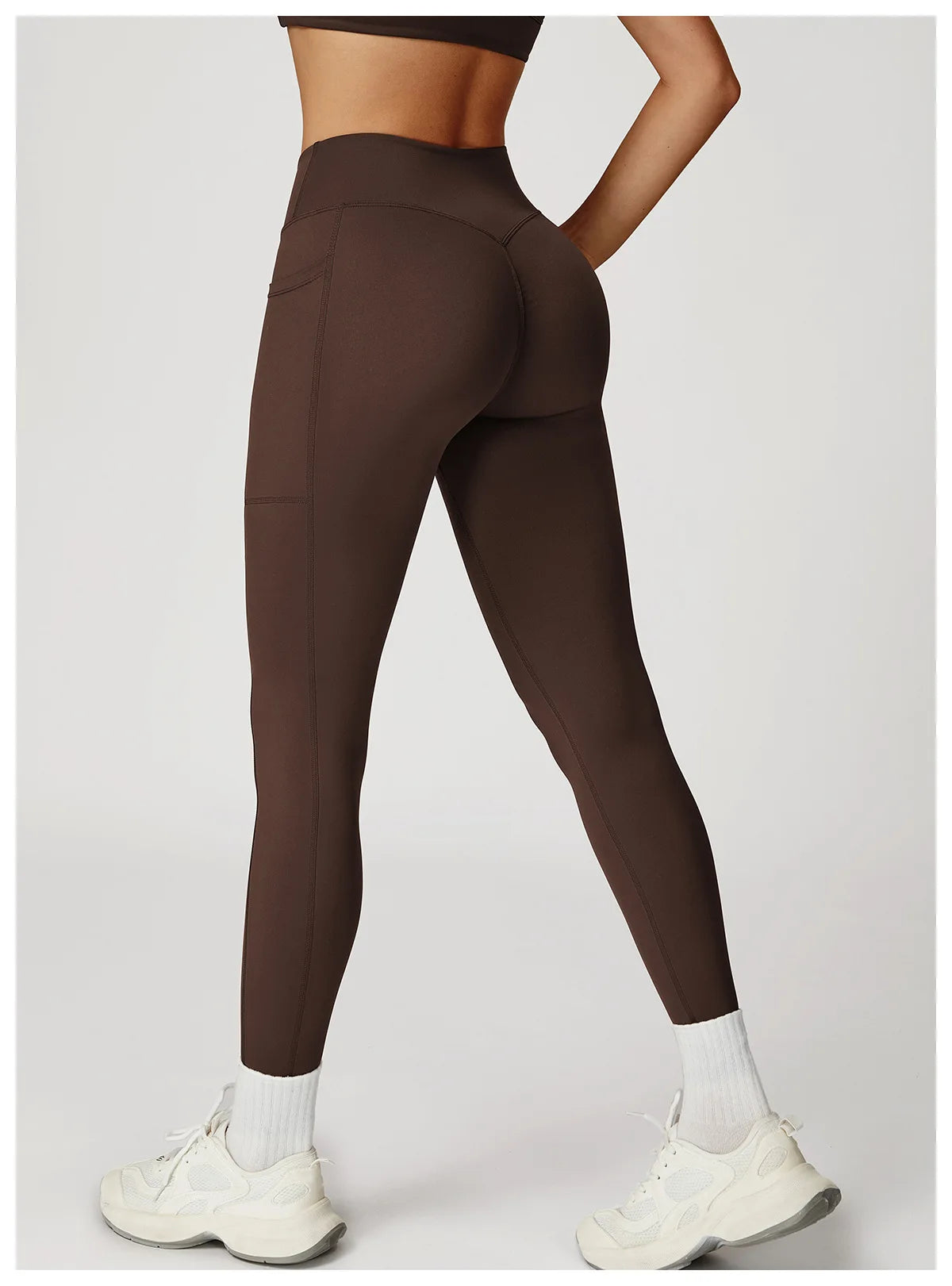 Yoga Pants Cross Waist Head Gym Leggings Women Sexy High Waist Booty Lifting Leggings Pants Women Sports Clothing Fitness Wear