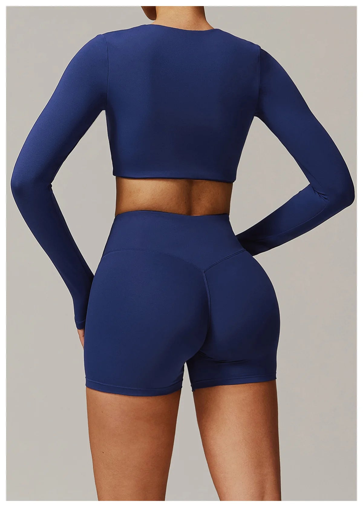 Yoga Shirts For Women Crop Top Long Sleeve Fitness Running Women Gym Clothes Workout Dry Fit Breathable High Elastic Sports Tops