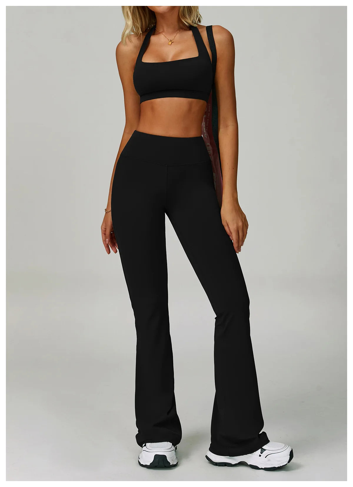 High Waist Bell-bottoms Women Yoga Wide Leg Pants Leggings Push Up Sport Legging Fitness Running Hip Lift Yoga Pants Gym Legging