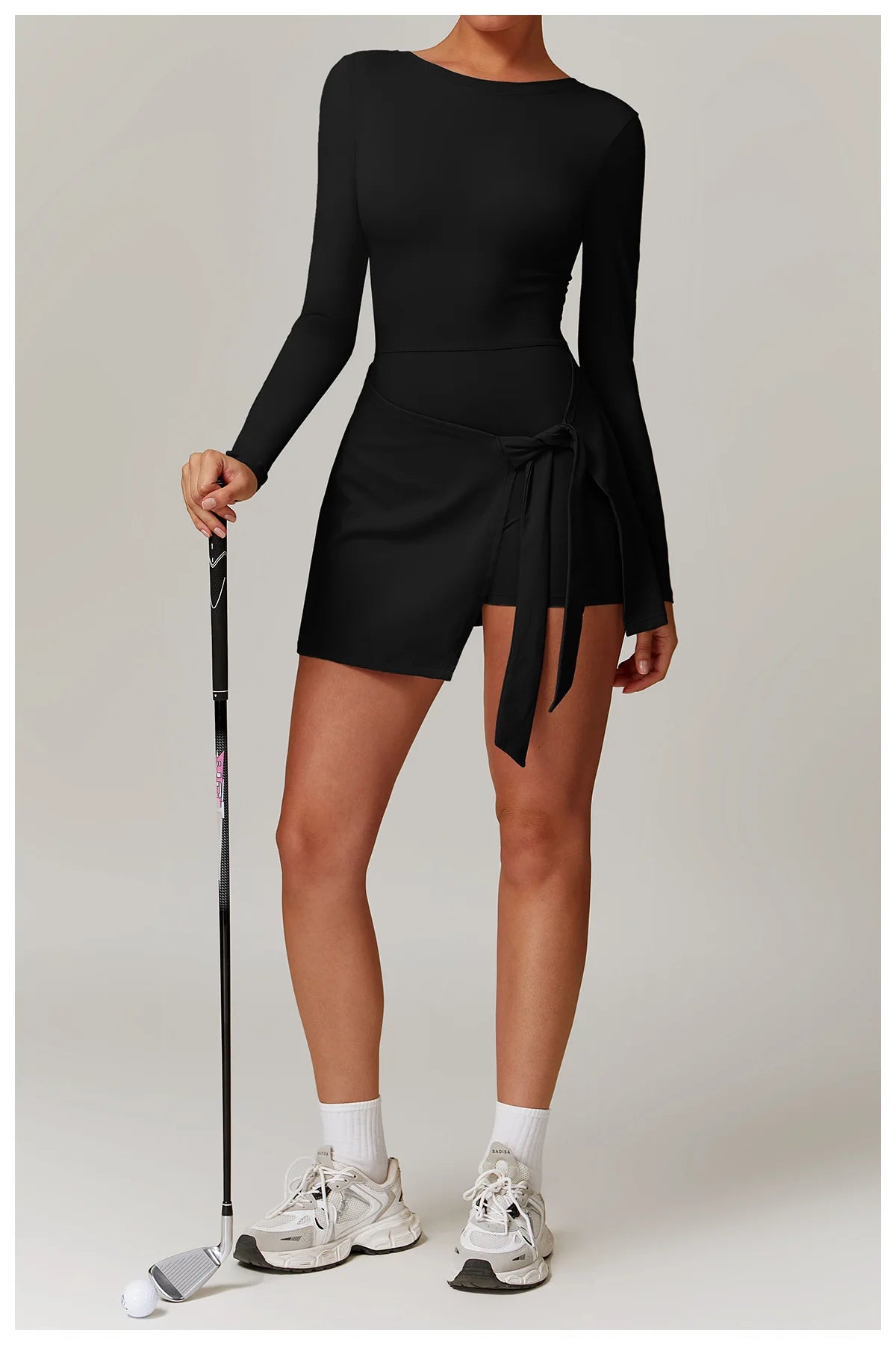 Short Sports Jumpsuit Long Sleeved Gym Set Women Yoga Clothes Rompers Workout One-piece Suit Female Outdoor Recreation Bodysuits