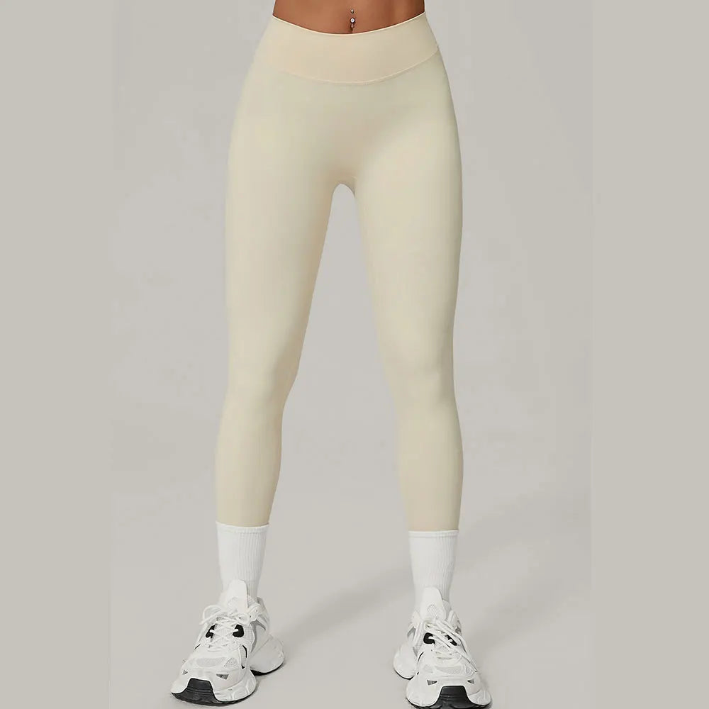 Push Up Sport Yoga Leggings For Women High Waist Tummy Control Gym Workout Fitness Tights Stretchy Peach Butt Running Yoga Pants