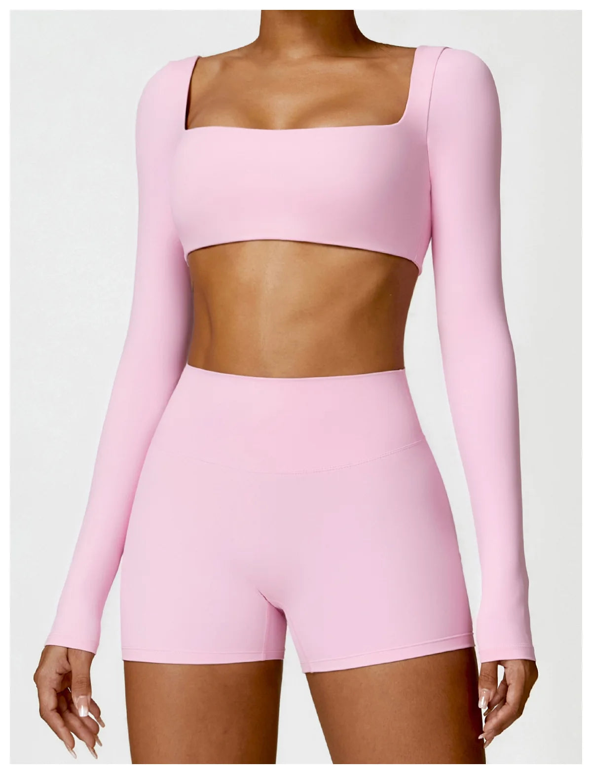 Winter Yoga Long sleeved Women's Outdoor Running Fitness Wear T-shirt Long sleeved Yoga Shirt Gym Push Up Workout Sports Top