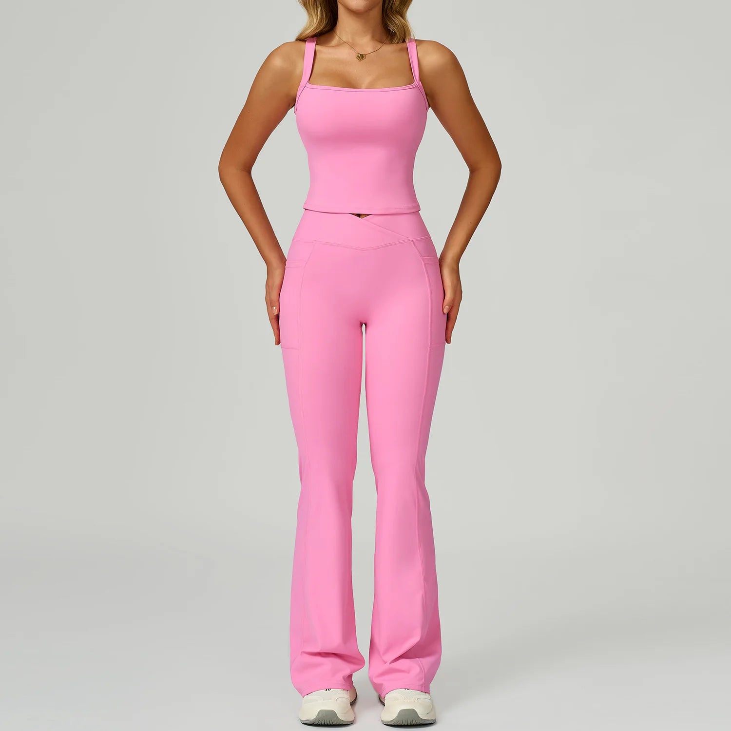 Yoga Suit 2PCS Women Tracksuit Sports Bra High Waist Leggings Shorts Outfit Gym Set Fitness Workout Clothes Push Up Sportswear