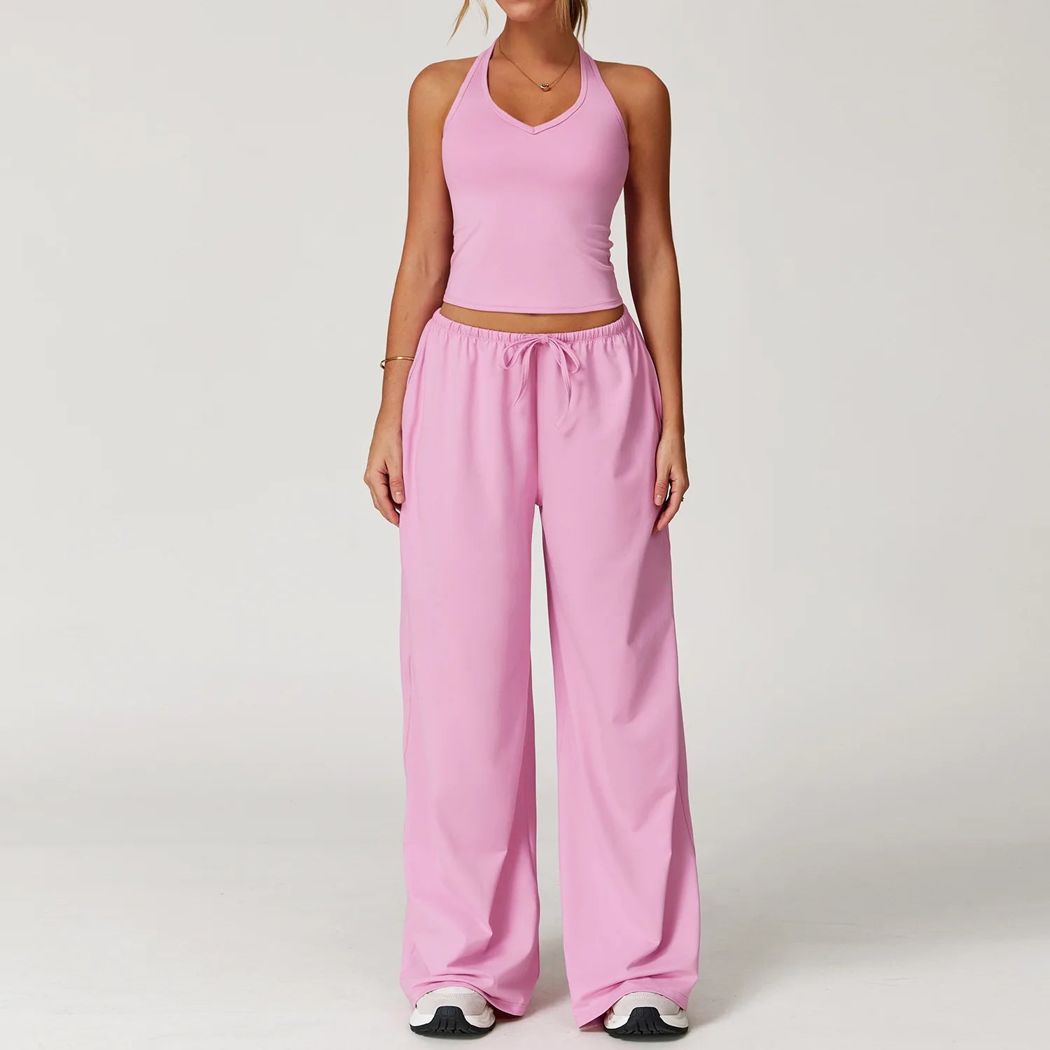 2 Pieces Women's Clothes Yoga Set Workout Tracksuit Sportswear Gym Clothing High Waist Yoga Pants Sexy Fitness Bta Sports Suit