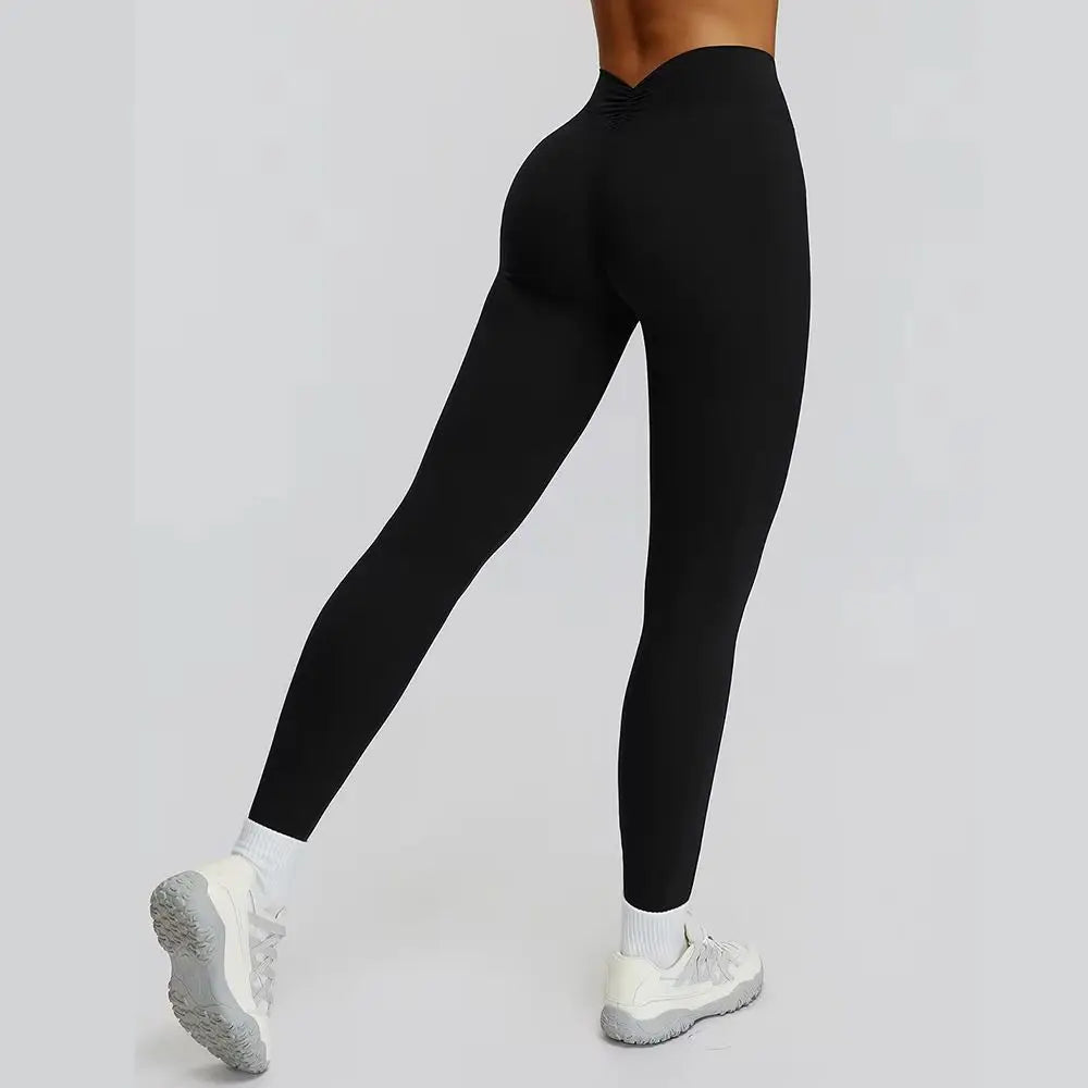 Yoga Pants Women Fitness Leggings High elastic Sports Pants Push UP Tights Workout Running Leggings Breathable Gym Leggings