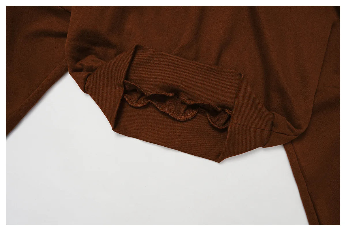Winter Hooded Sweatshirt Set 2 Pieces Women's Clothes Casual Outdoor Loose Yoga Set Women's Casual Running Sportswear