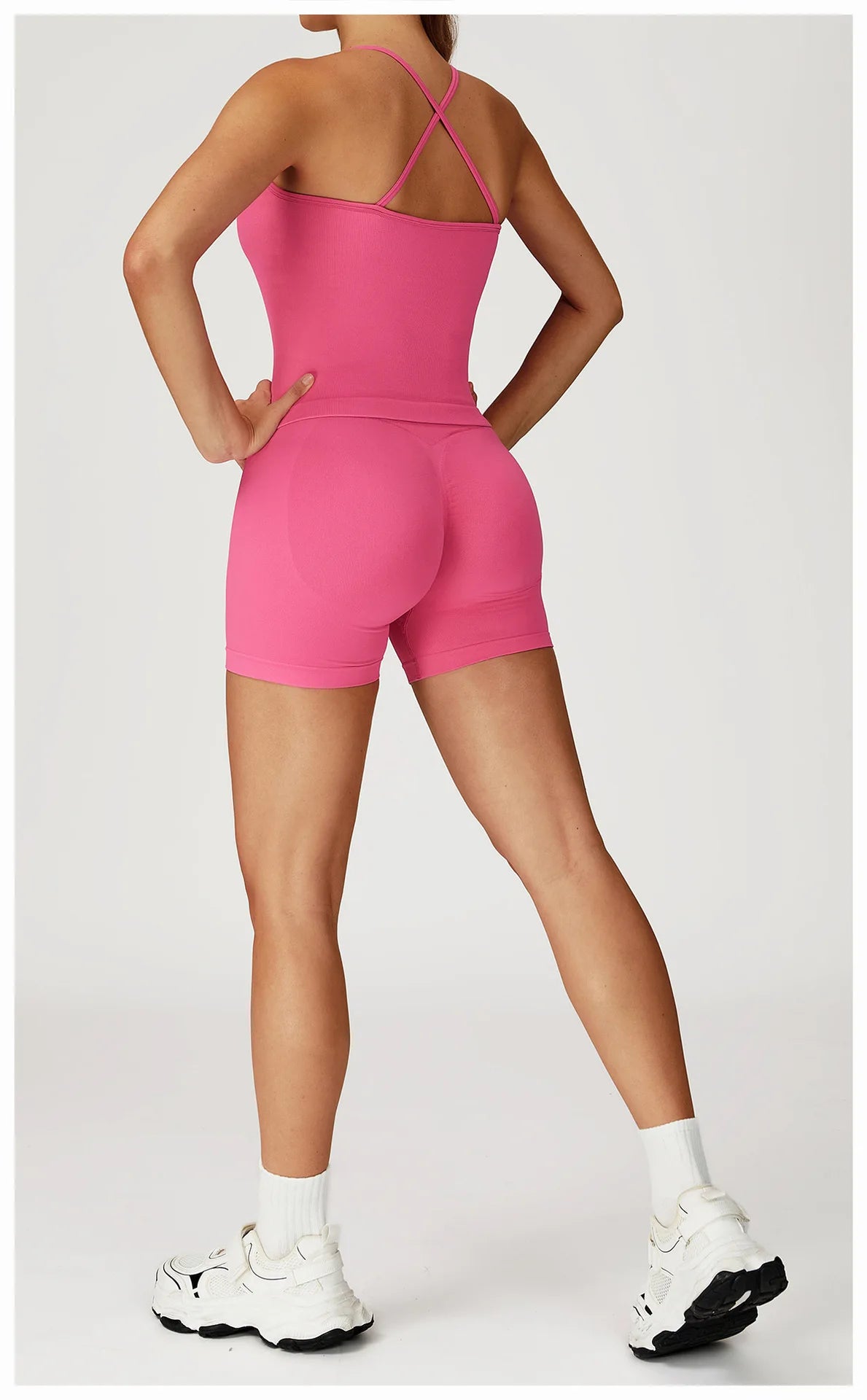 2PCS Seamless Yoga Set Gym Clothes Athletic Wear Women Fitness Set Tracksuits Sports Long Sleeved Gym Suit Leggings Sportswear