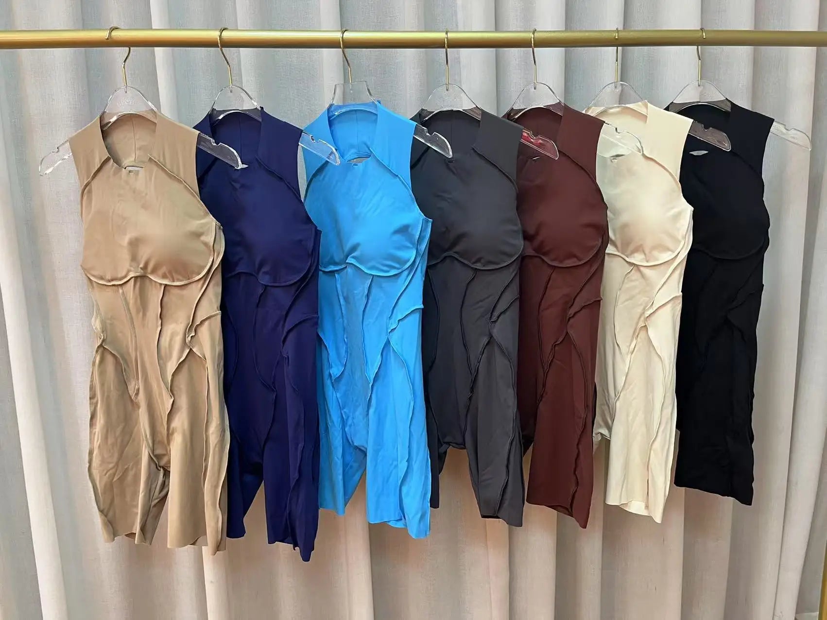 Women Tracksuit Sports Overalls Padding Sporty Jumpsuit Sportswear Woman Gym Set Sleeveless Yoga Clothing Suit for Fitness Set