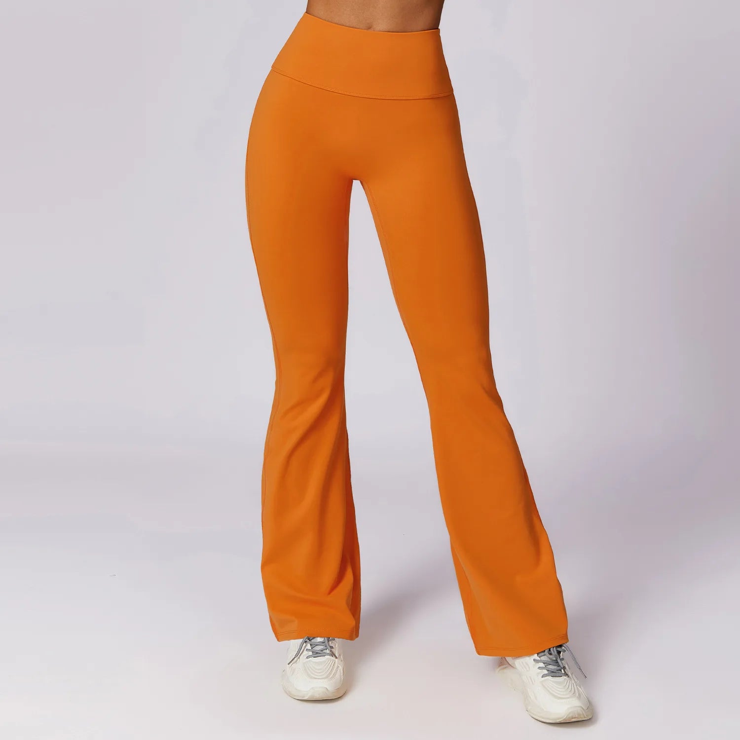 Yoga Bell-bottoms Tight Scrunch Butt Lifting Dance High Waist Tights Women Sport Pants Gym Running Breathable Fitness Leggings