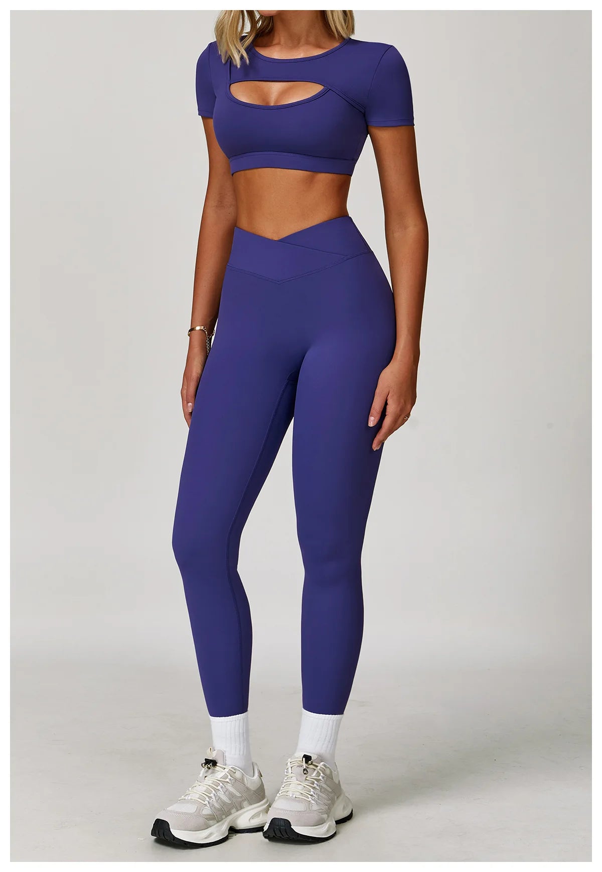 Sportswear Yoga Set 2PCS Gym Clothes Workout Outfits Yoga Suits For Women Tracksuits Fitness Set Sports Bra Running Gym Leggings