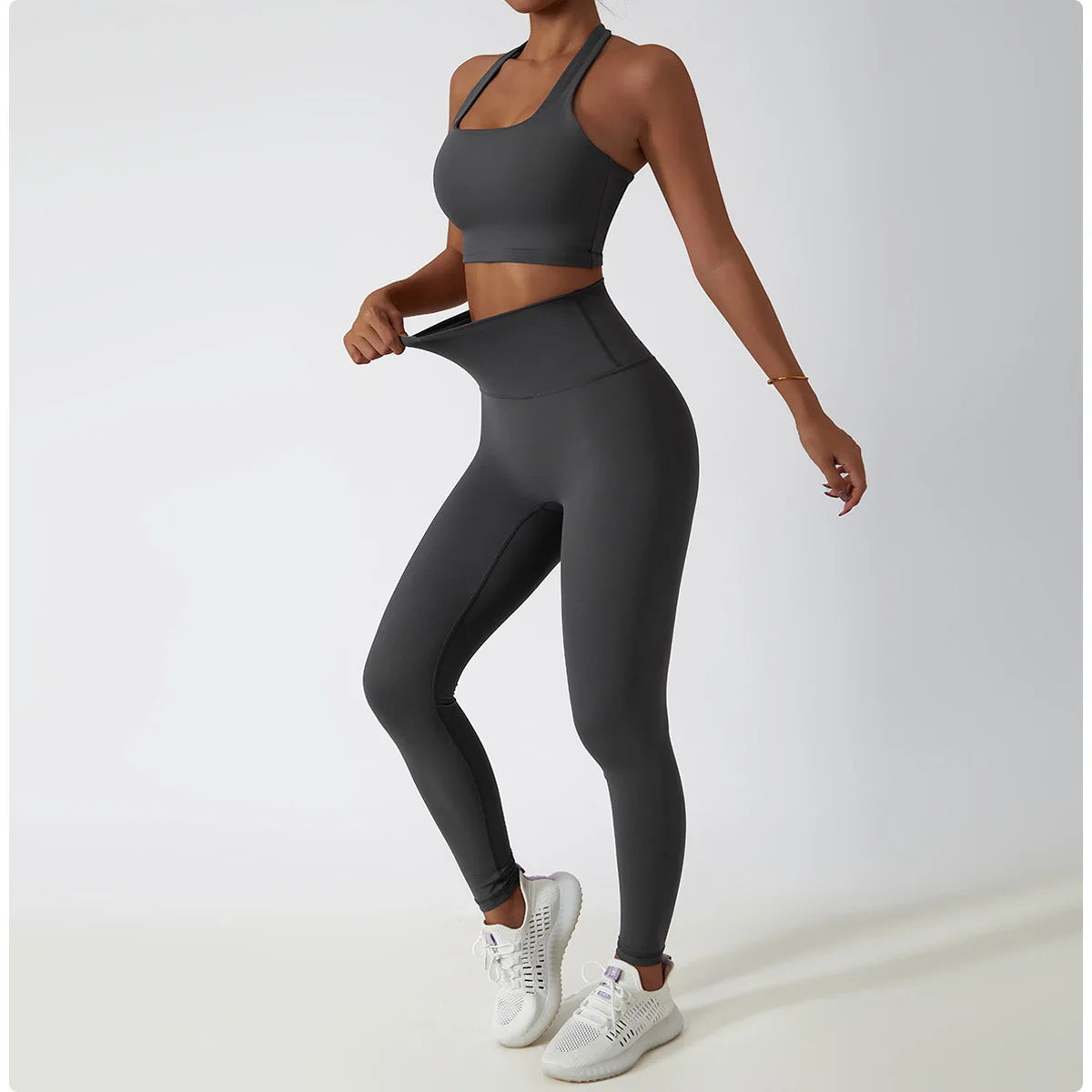 Women Yoga Leggings High Waist Yoga Pants Gym Pants Push Up Legging Athletic Fitness Workout Leggins Impact Running Sport Tights