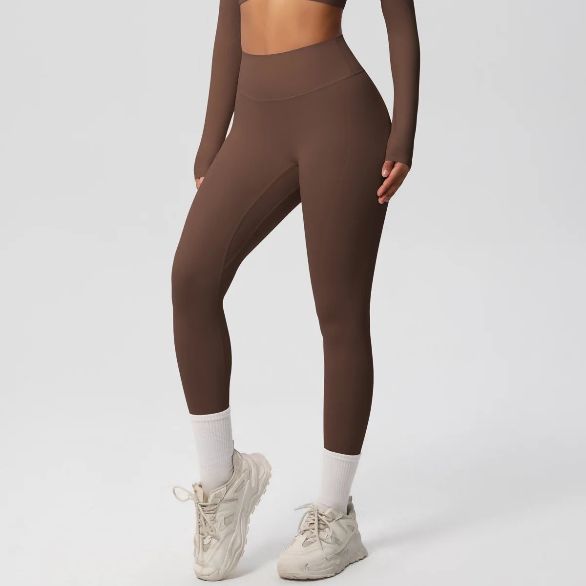 Leggings Female High Elastic Seamless Tights High Waist Butt Lift Sexy Fitness Pants Knit Slim Gym Running Yoga Leggings
