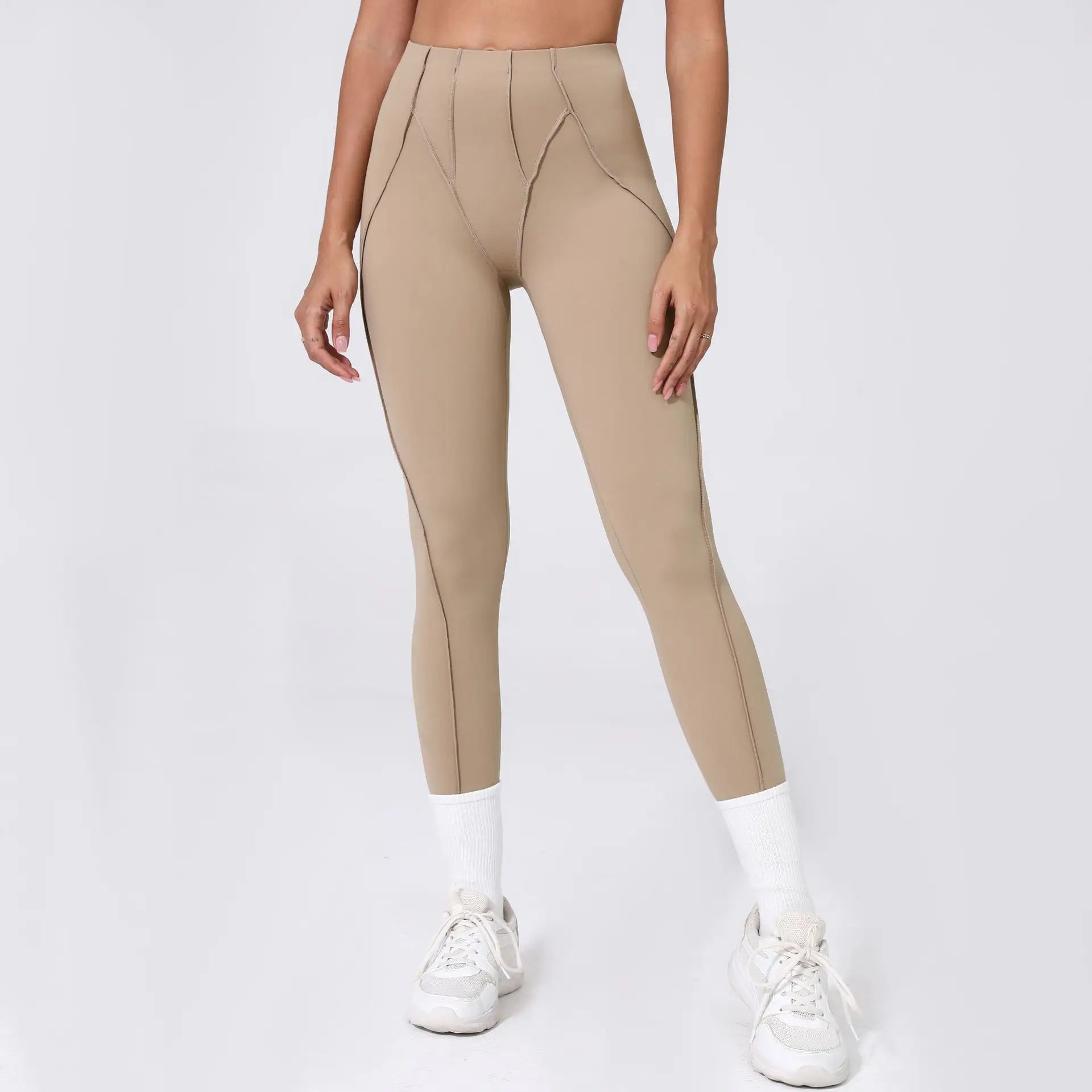 Women Leggings Gym Yoga Pants High Waist Leggings Tights Running Cycling Pants Breathable Sports Seamless Stretchy Yoga Pants