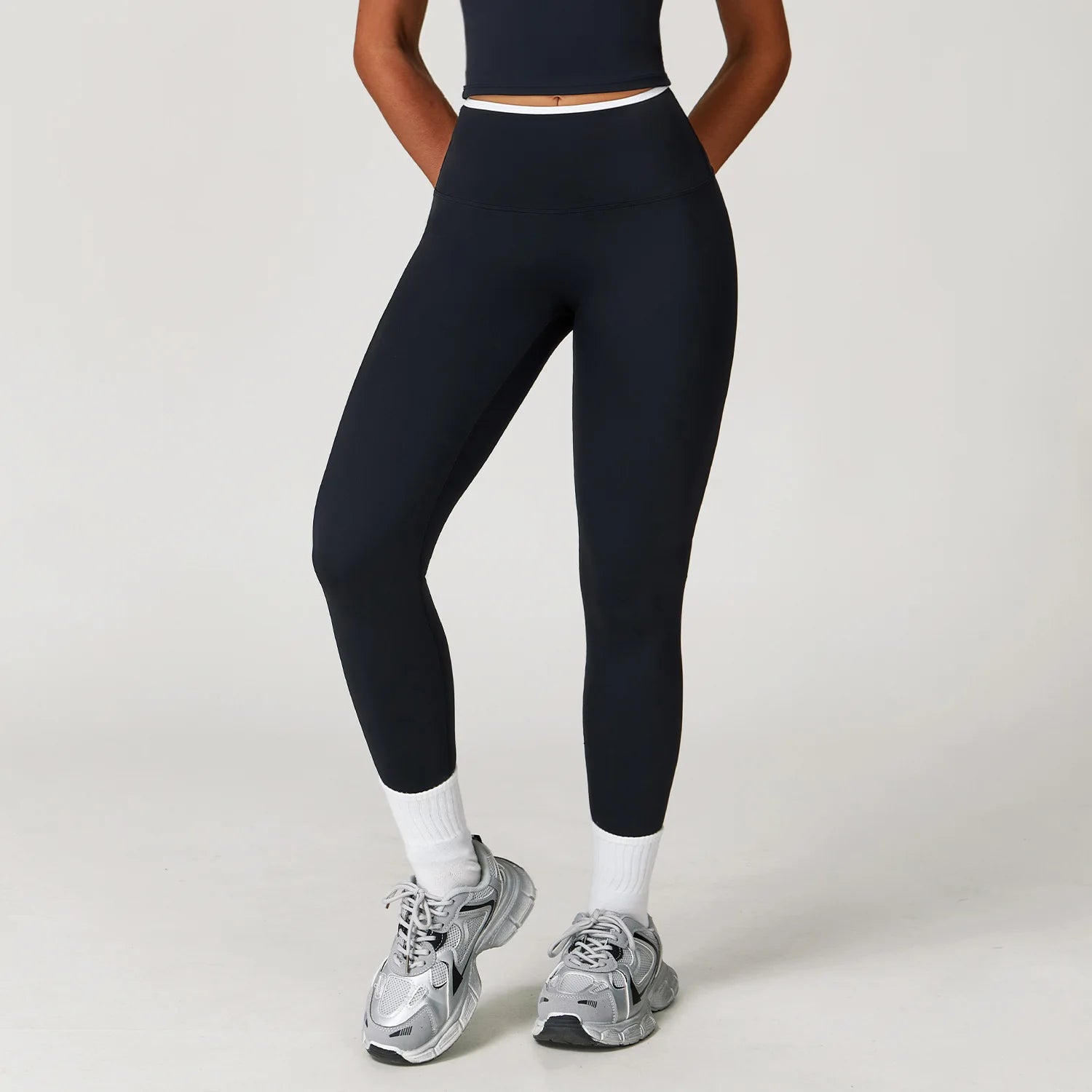 Yoga Leggings Women Impact Fitness Leggings Running Cycling Pants Breathable Sports Leggings High Waist Workout Gym Clothing