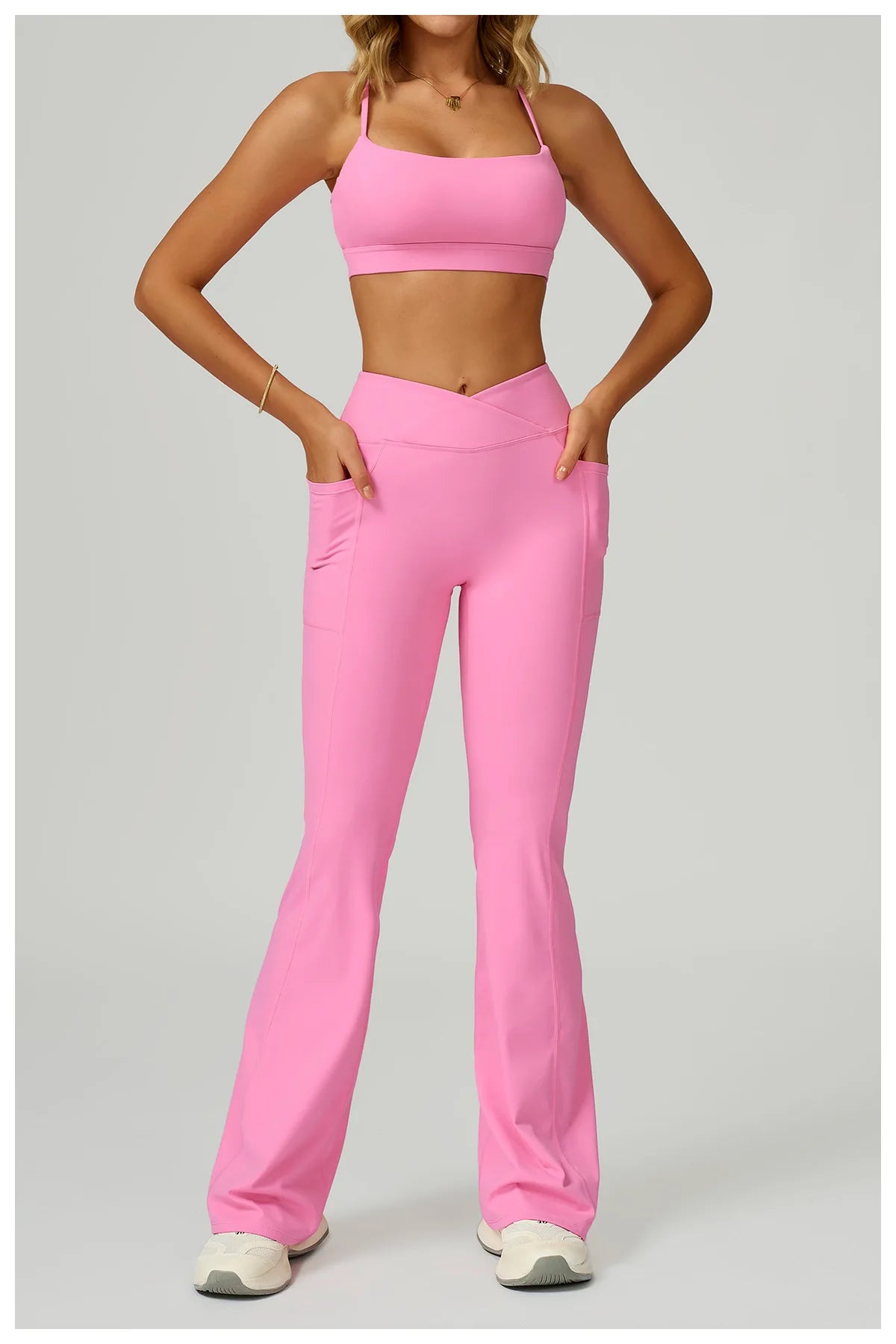 Yoga Suit 2PCS Women Tracksuit Sports Bra High Waist Leggings Shorts Outfit Gym Set Fitness Workout Clothes Push Up Sportswear