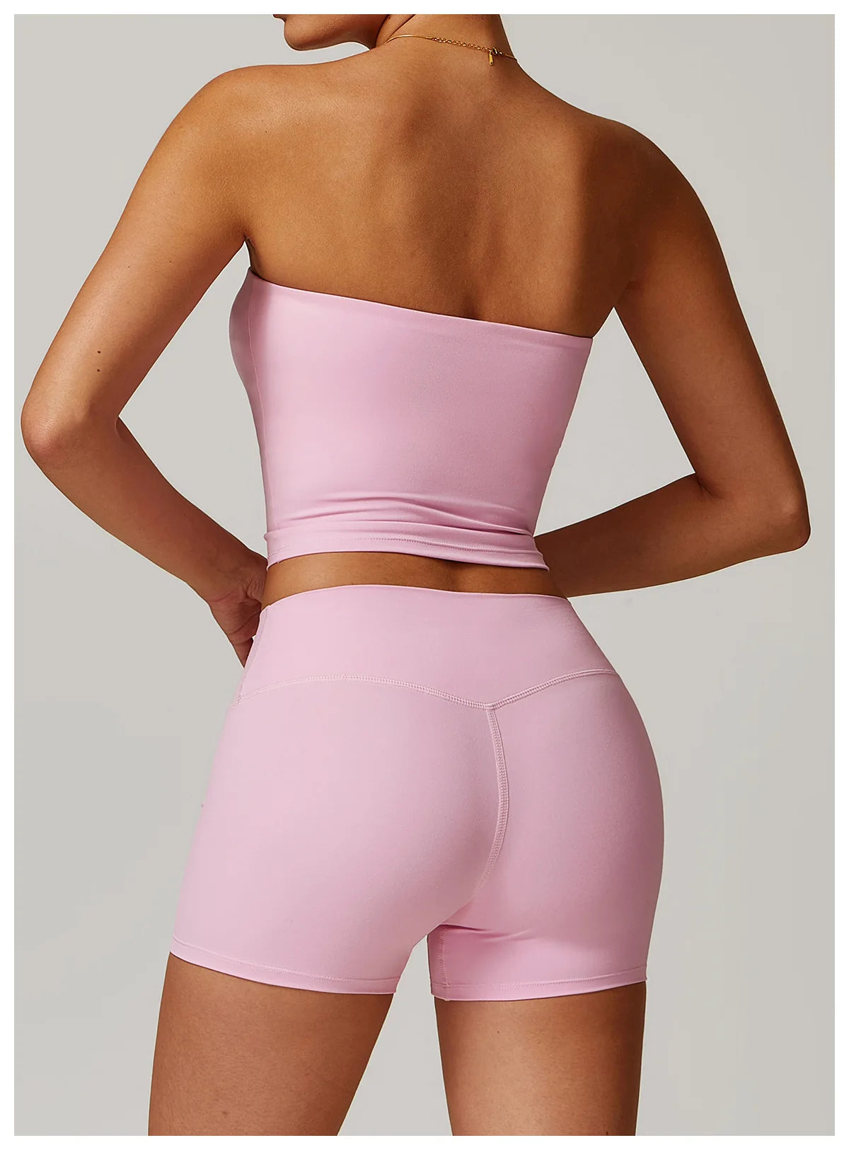 New Strapless Yoga Vest for Women Sexy Beautiful Back Sports Bra Shock Resistant Quick Drying Fitness Top for Women Underwear