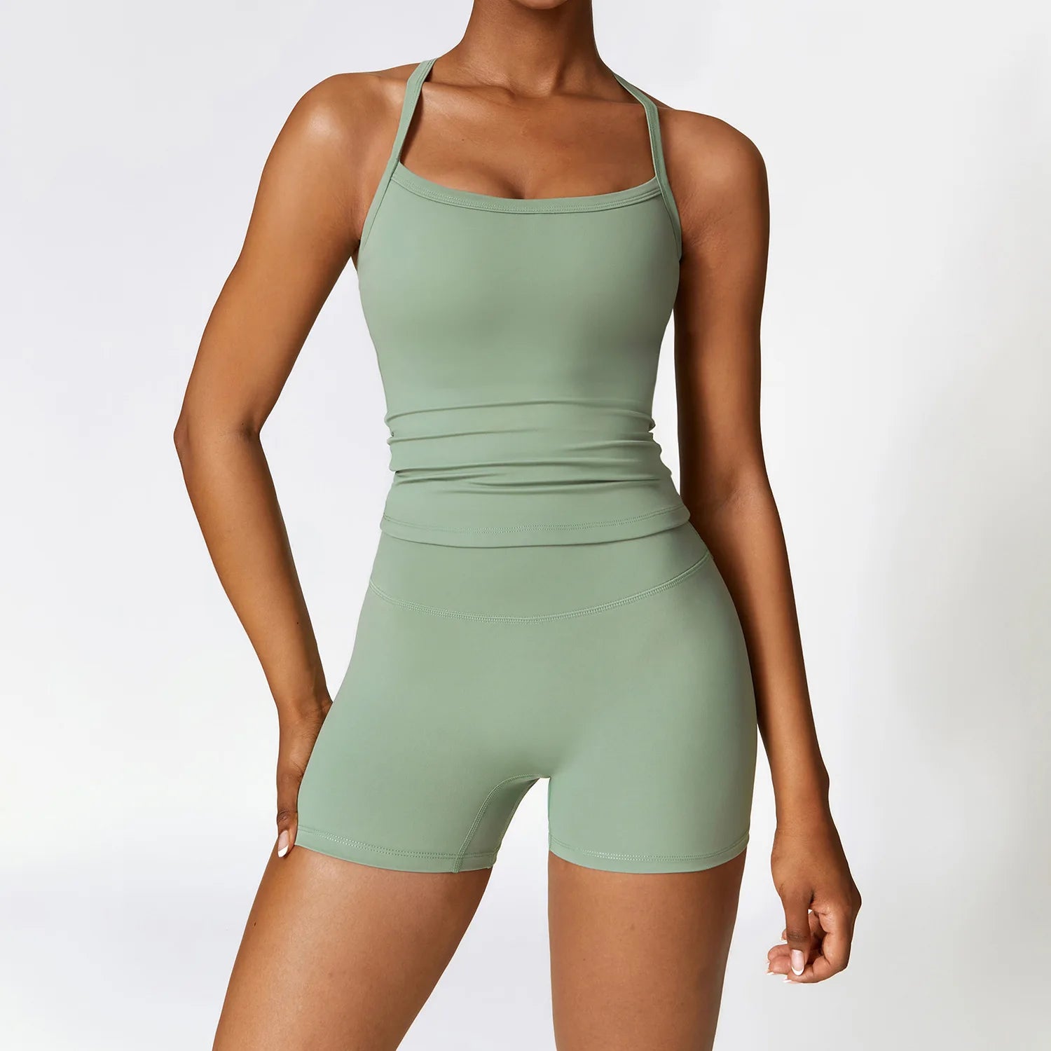 2/3PCS Yoga Set Women Workout Set Seamless Sportswear Gym Clothing Fitness Long Sleeve Crop Top High Waist Leggings Sports Suits