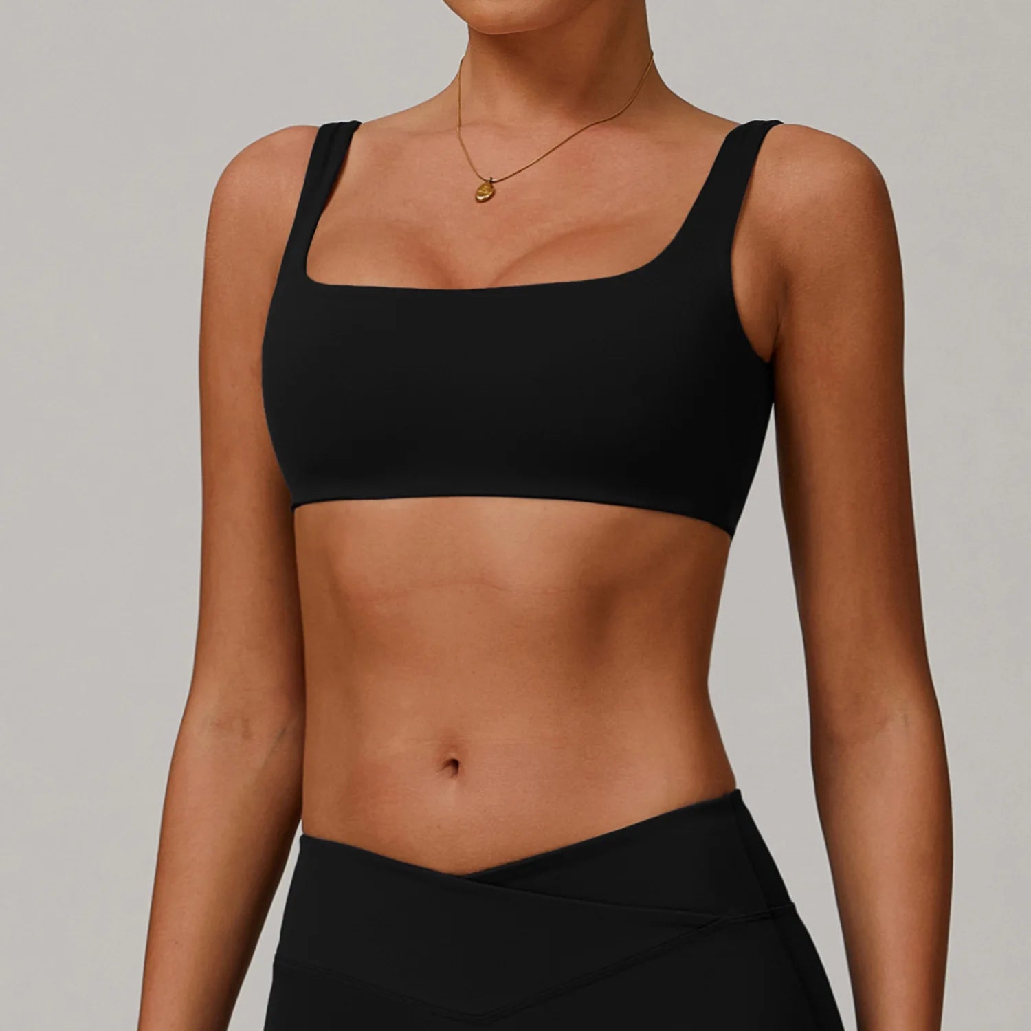 Women Breathable Sports Underwear Anti-Sweat Fitness Top Yoga Bra Running Top Push Up Sport Bra High Strength Gym Workout Top