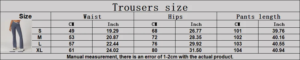 Bell-bottoms Female Leggings Tights High Waist Sexy V-shaped Waist Fitness Pants Women Gym Workout Leggings Running Yoga Legging