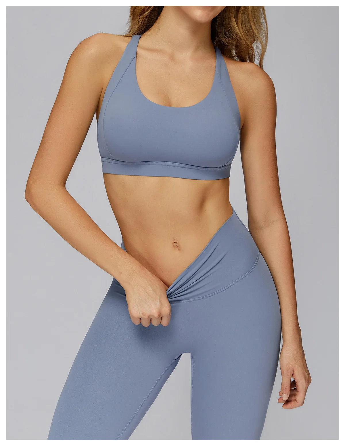 2PCS Yoga Suit Women Tracksuit Sports Bra High Waist Leggings Shorts Outfit Gym Set Fitness Workout Clothes Running Sportswear