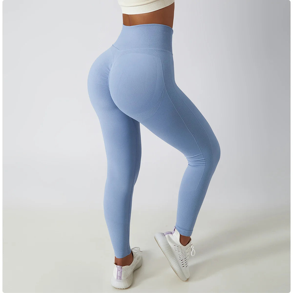 Seamless Leggings Women High Waist Yoga Pants Scrunch Butt Gym Push-up Legging Booty Yoga Leggings Sports Fitness Workout Tights