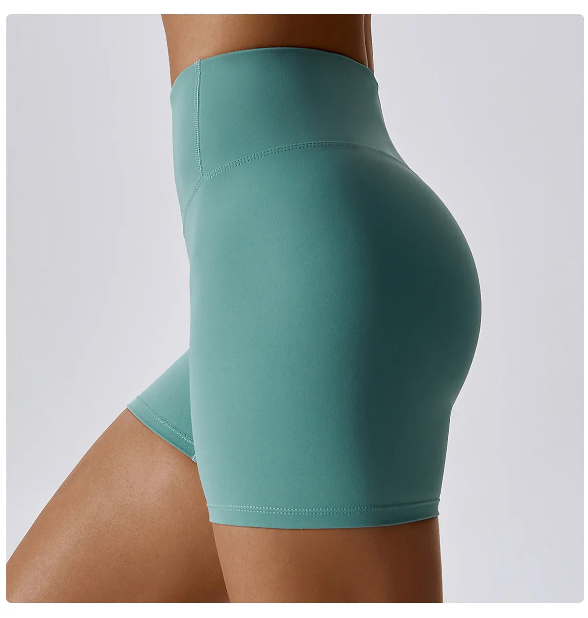 Sports Short Women Yoga Legging Shorts Squat Proof High Waist Running Fitness Shorts Quick Drying Cycling Workout Gym Shorts
