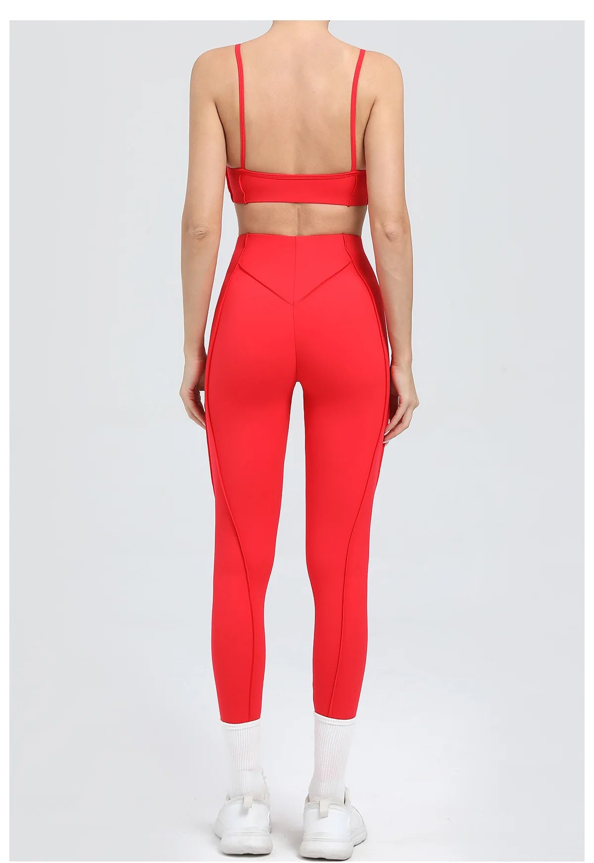 Women's Tracksuit 2 Pieces Seamless Yoga Set Workout Push Up Sportswear Gym Clothing High Waist Leggings Fitness Sports Suits