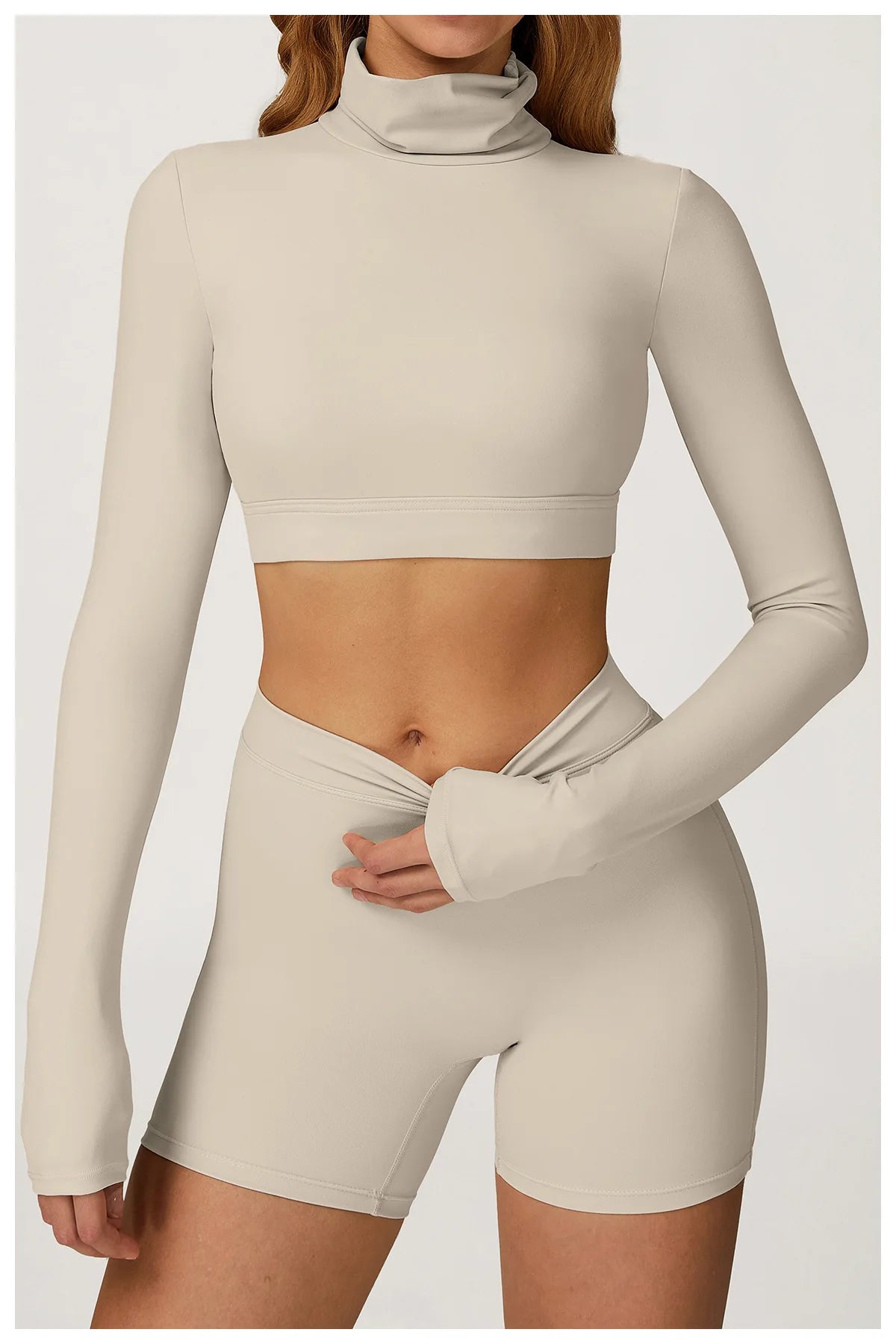 Hollow Yoga Shirts For Women Long Sleeve Fitness Running Gym Clothes Workout Dry Fit Breathable High Elastic Push Up Sports Top