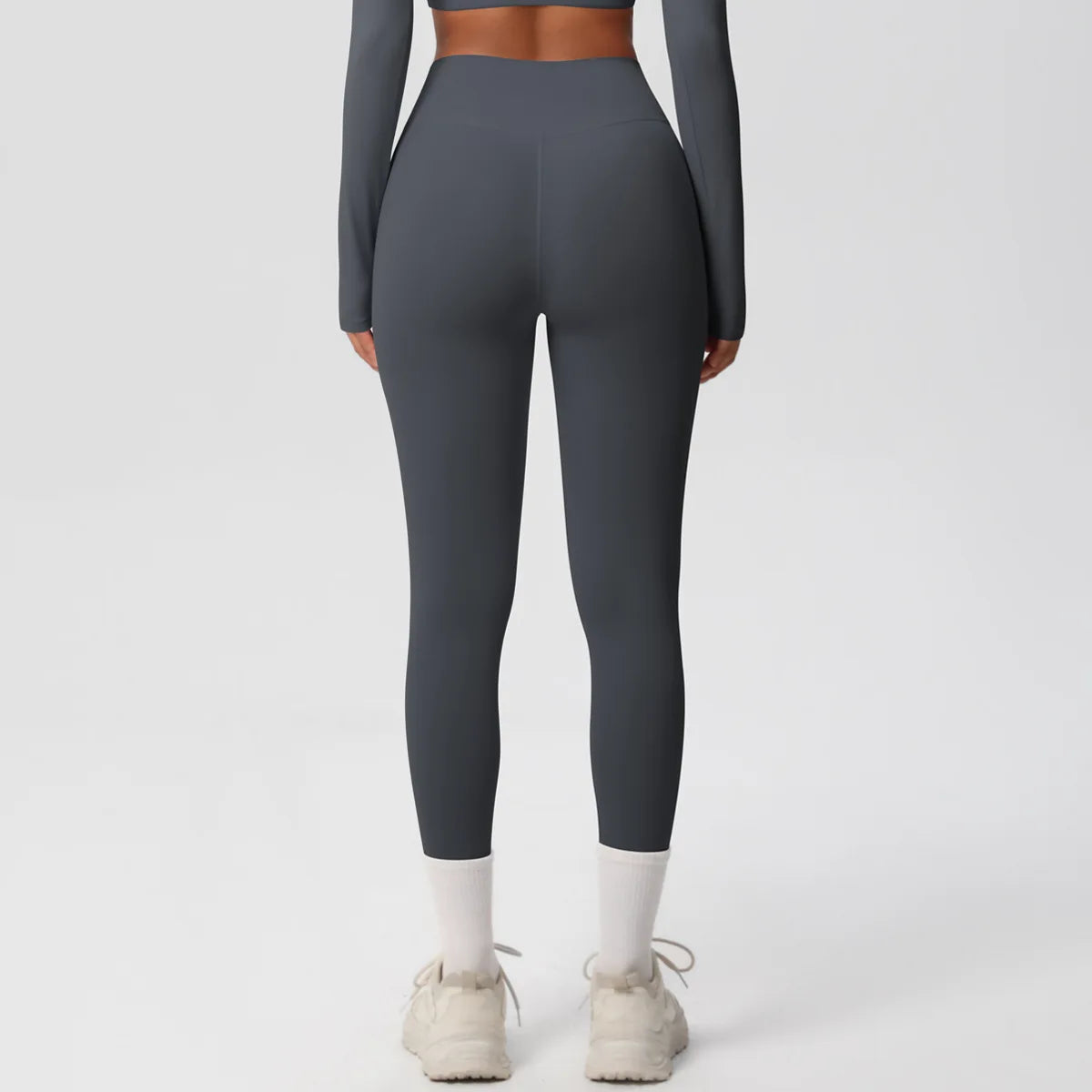 Leggings Female High Elastic Seamless Tights High Waist Butt Lift Sexy Fitness Pants Knit Slim Gym Running Yoga Leggings