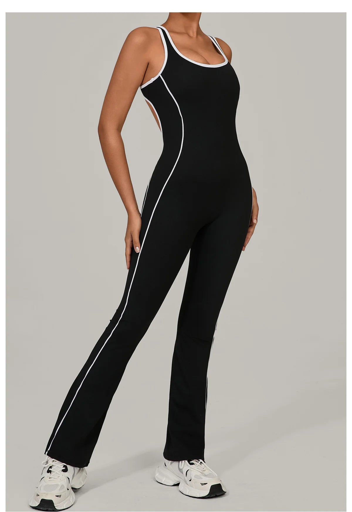 Gym Jumpsuit Women's Rompers Fitness Suit Running Sports Overalls for Woman Tracksuit Yoga Clothing Scrunch Workout Sportswear