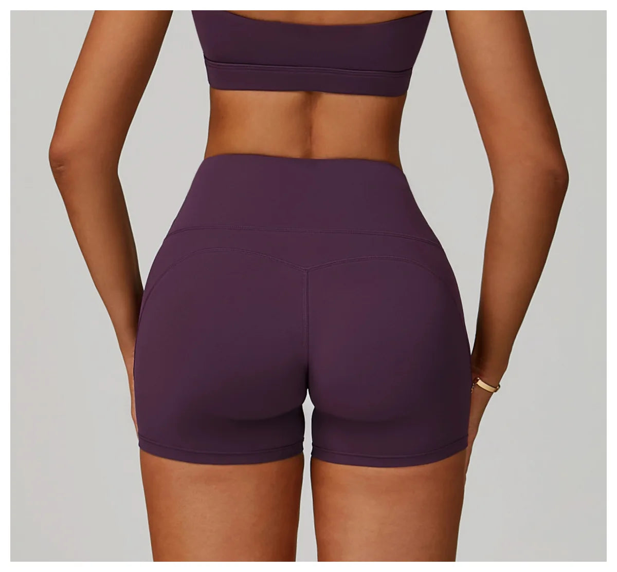 Impact Shorts Women Yoga Shorts High Waist Workout Lift Peach Butt Fitness Tight Gym Running Body Shaper Pants Casual Sportswear