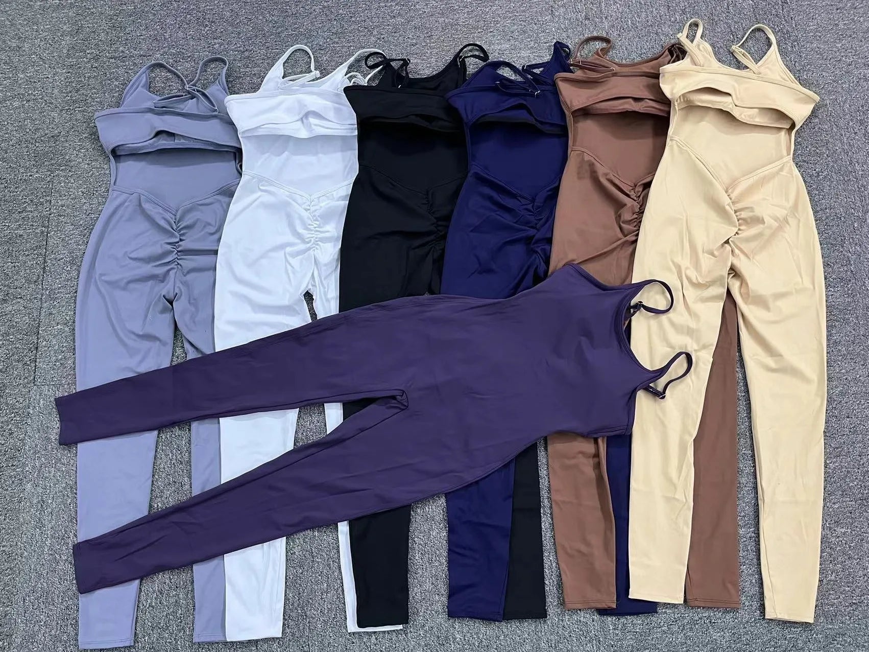 Workout Jumpsuit Sports Overalls Women Tracksuit Rompers Gym Clothing Running Fitness Suits Gym Short Sportswear Yoga Set
