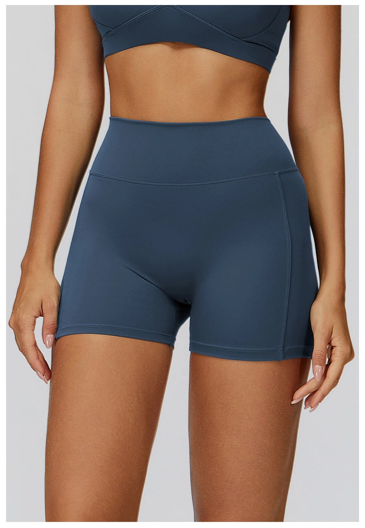 Shorts Women Seamless Yoga Shorts Scrunch Bum Gym Shorts Workout Low Waist Short Leggings Booty Stretch Running Impact Shorts