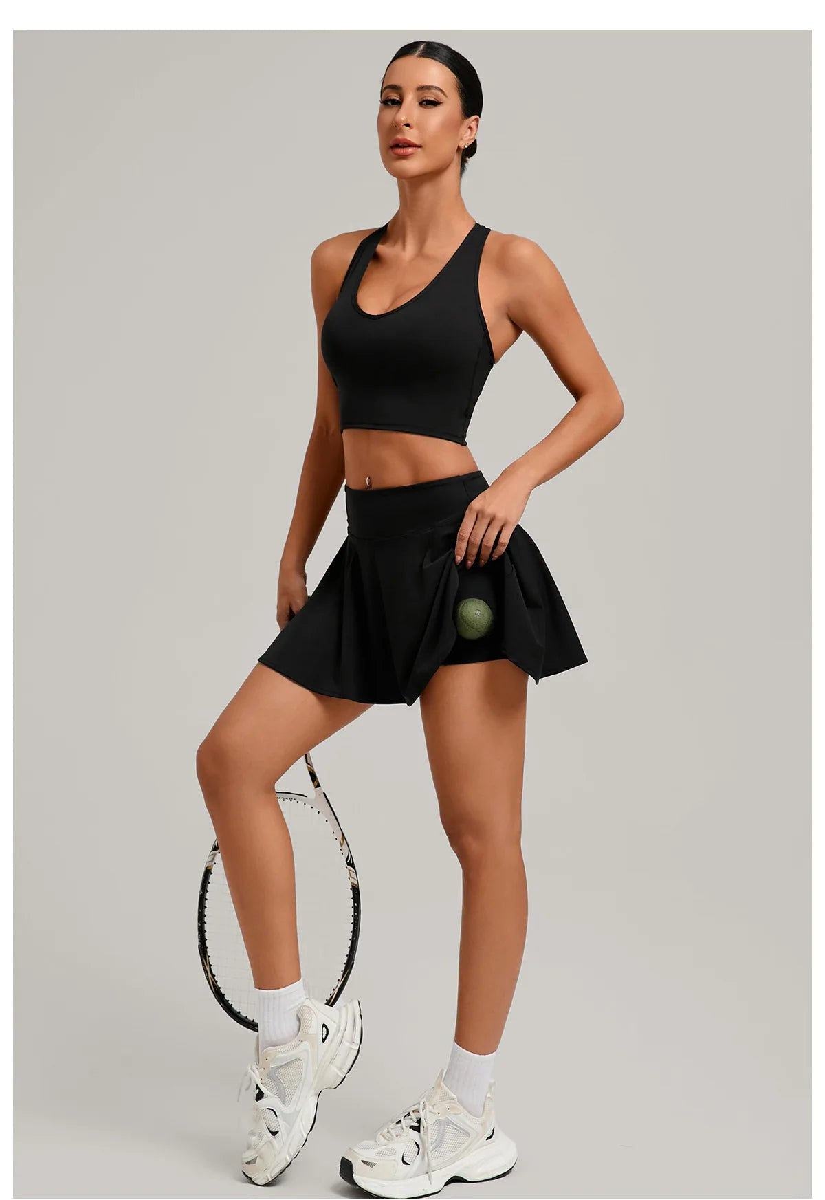 Sexy Sports Bra Anti-Sweat Fitness Top Women High Strength Yoga Bra Shockproof Crop Top Push Up Sport Underwear Gym Workout Top