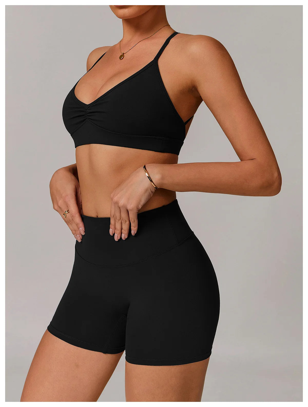 Women Yoga Sports Bra Breathable Shock Proof Gym Workout Fitness Push up Top Cross Back Yoga Running Active Sportswear Vest Bra