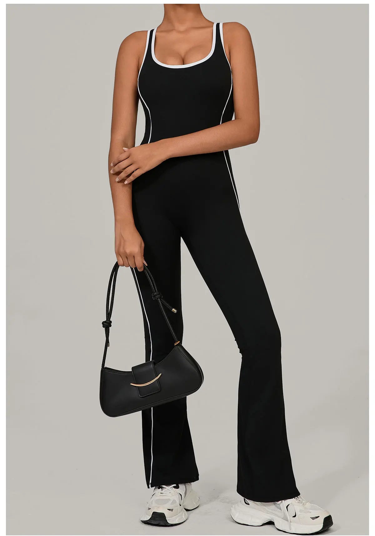 Gym Jumpsuit Women's Rompers Fitness Suit Running Sports Overalls for Woman Tracksuit Yoga Clothing Scrunch Workout Sportswear
