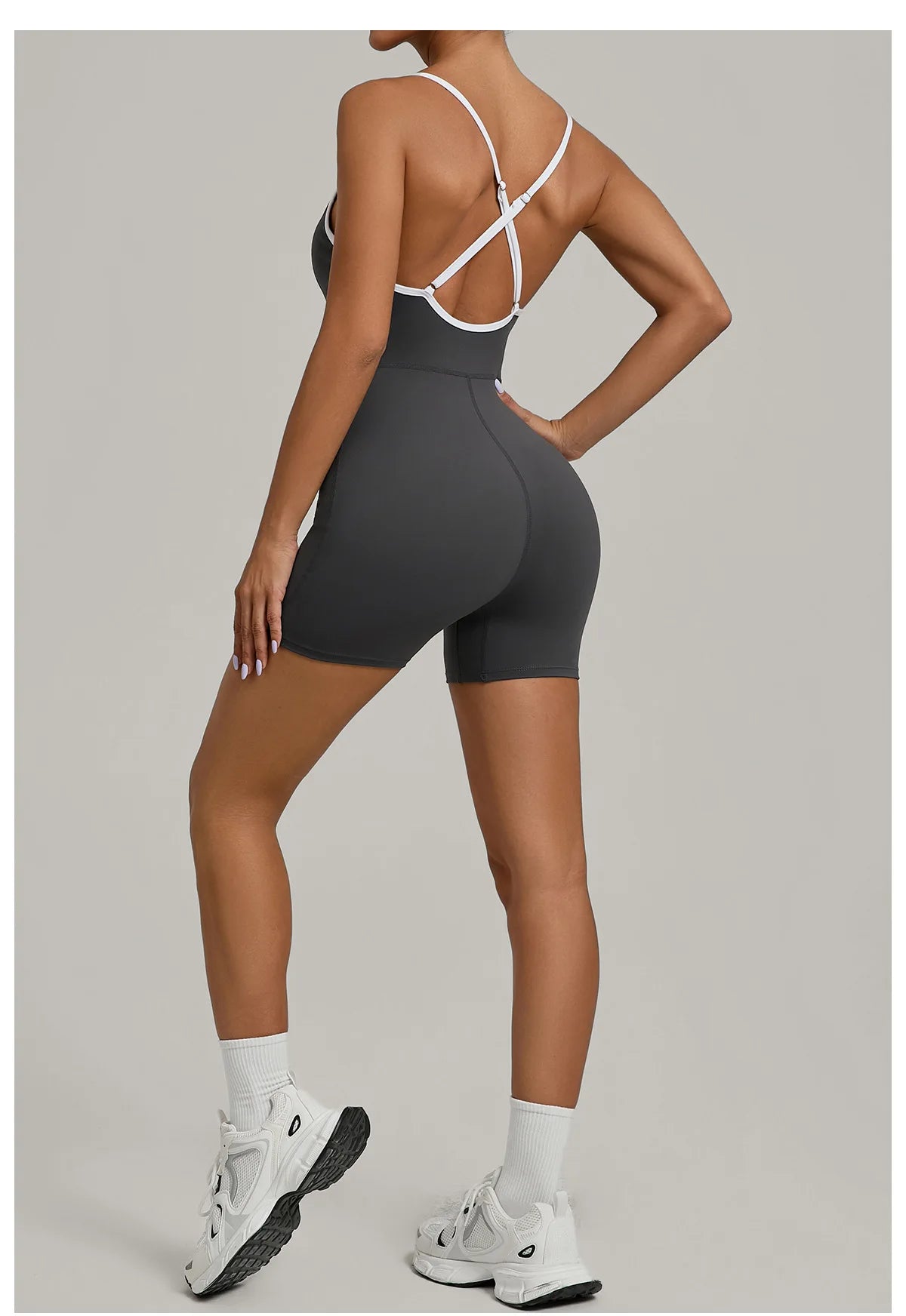 Summer Workout Jumpsuit Sports Overalls Women Rompers Gym Clothing Running Fitness Suits Gym Tracksuit Short Sportswear Yoga Set
