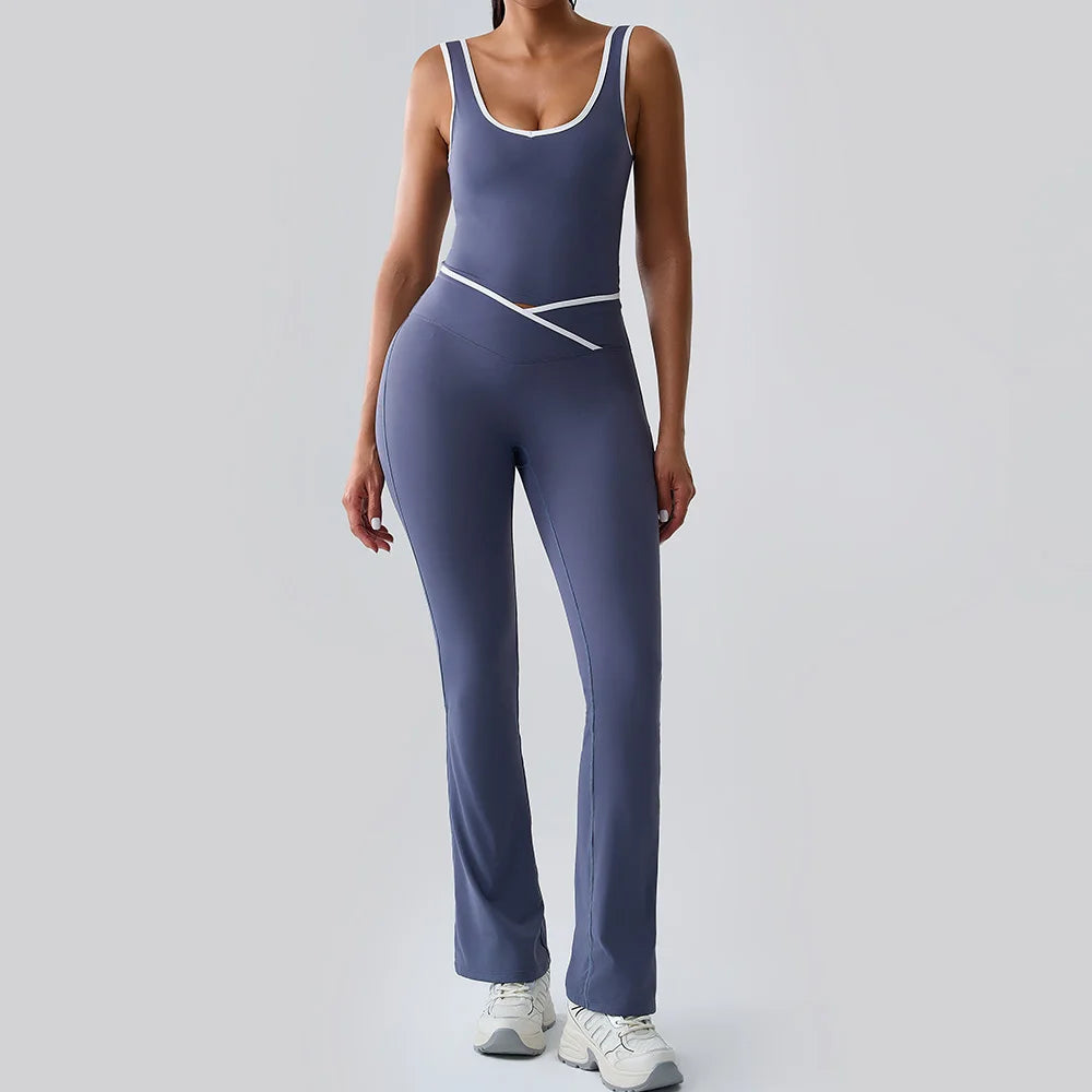 Women Tracksuit 2PCS Yoga Set Nude Feeling Workout Sets Gym Push Up Fitness Running Workout Sportwear Sport Bra Leggings Suit