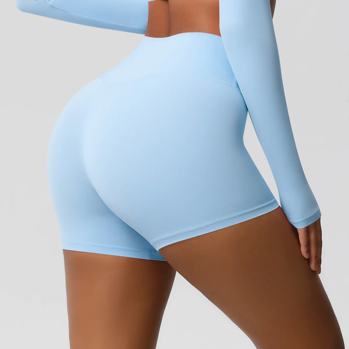 Seamless Impact Shorts Women Yoga Shorts Push Up Booty Workout Gym Shorts Fitness High Waist Sports Short Women Clothing