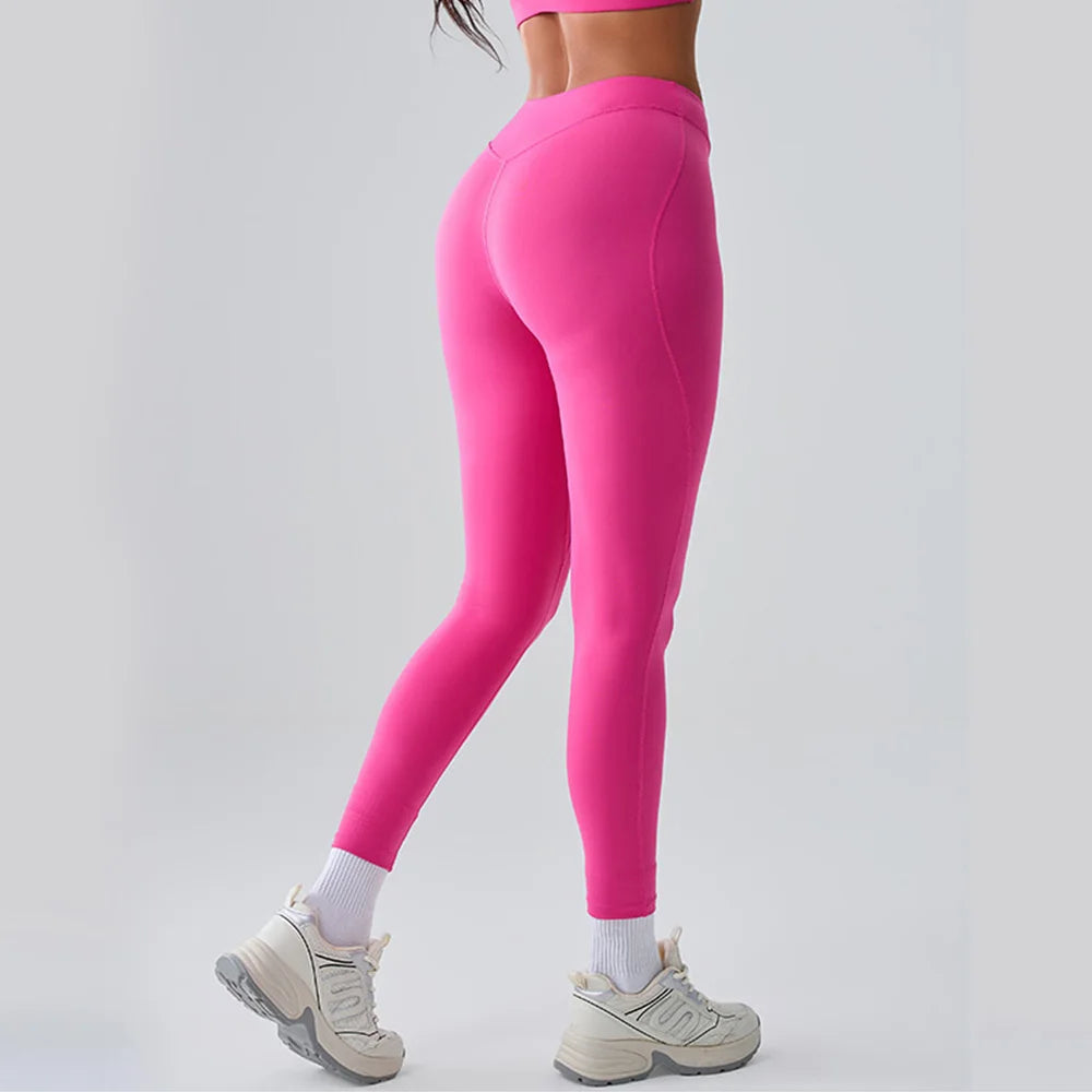 High Waist Yoga Leggings Women High Stretchy Butt Lifting Breathable Push Up Sports Pants for Women Gym Workout Leggings Tights