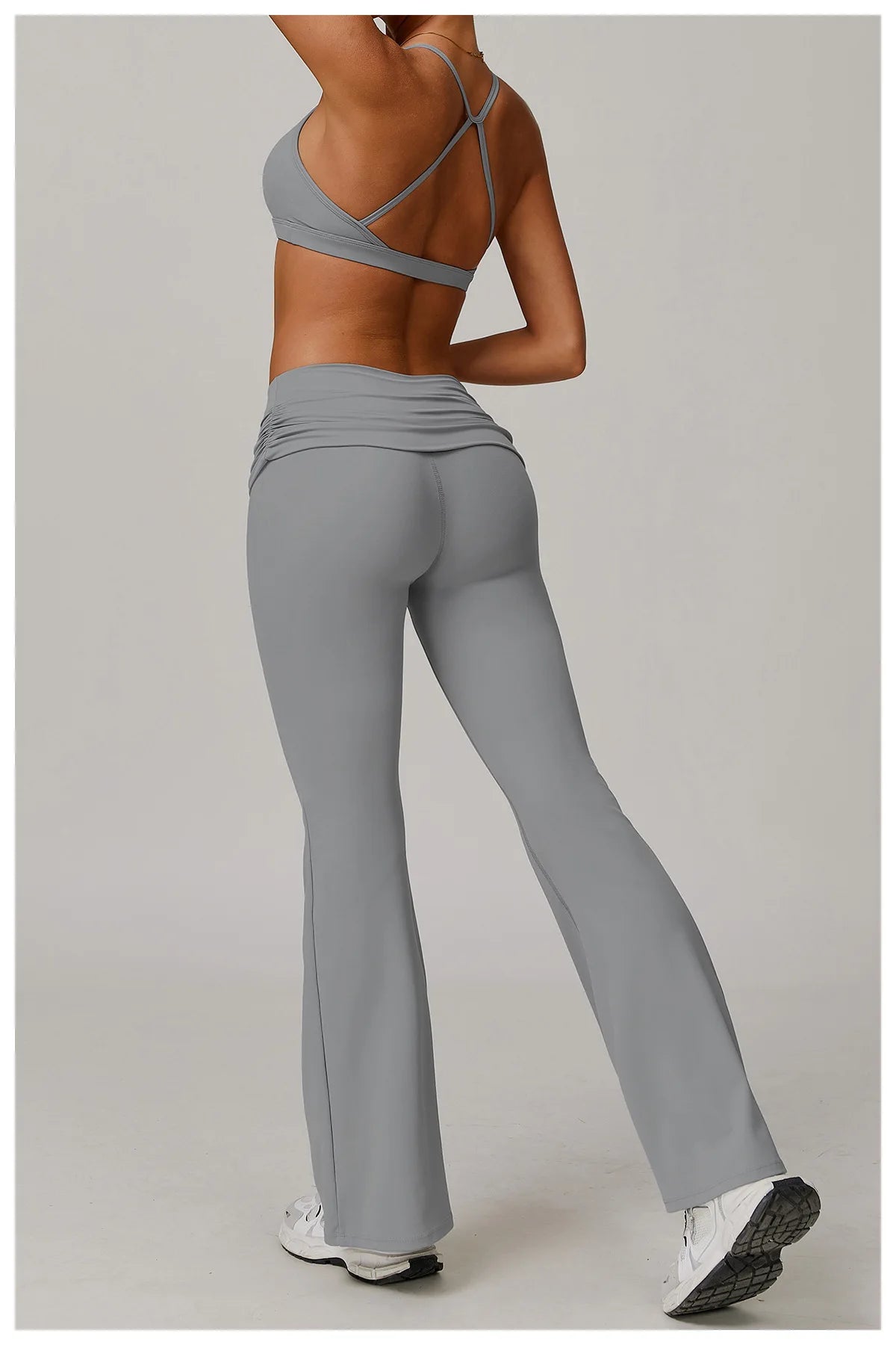 Yoga Clothes 2 Piece Women's Tracksuit Athletic Wear Pilates Fitness Suit Gym Workout Push Up Clothes Sports Bra Leggings Suit