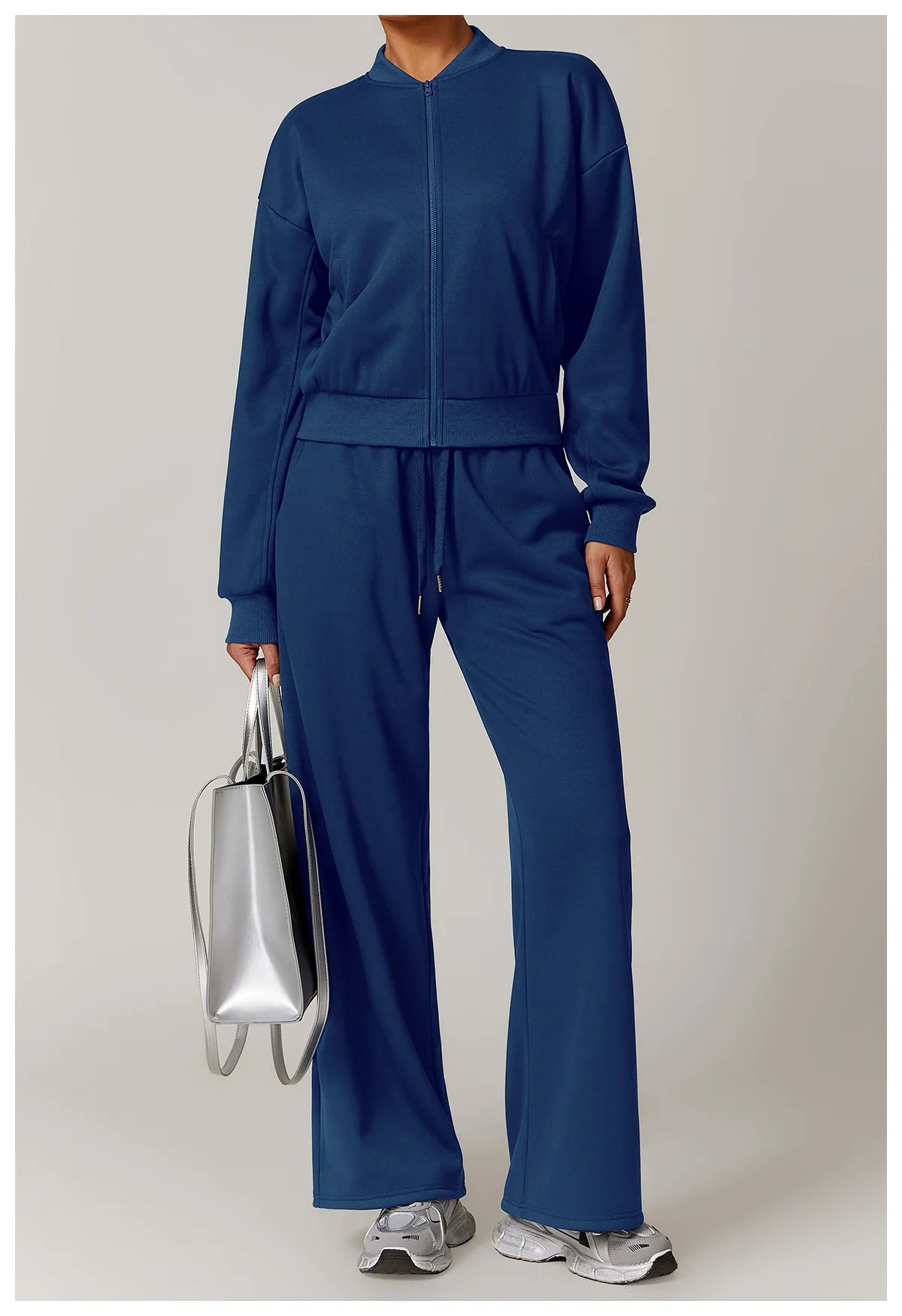 Winter Plush Loose Sports Sweatpants for Women Straight Leg Pants Warm Casual Pants Running Sports Pants for Women