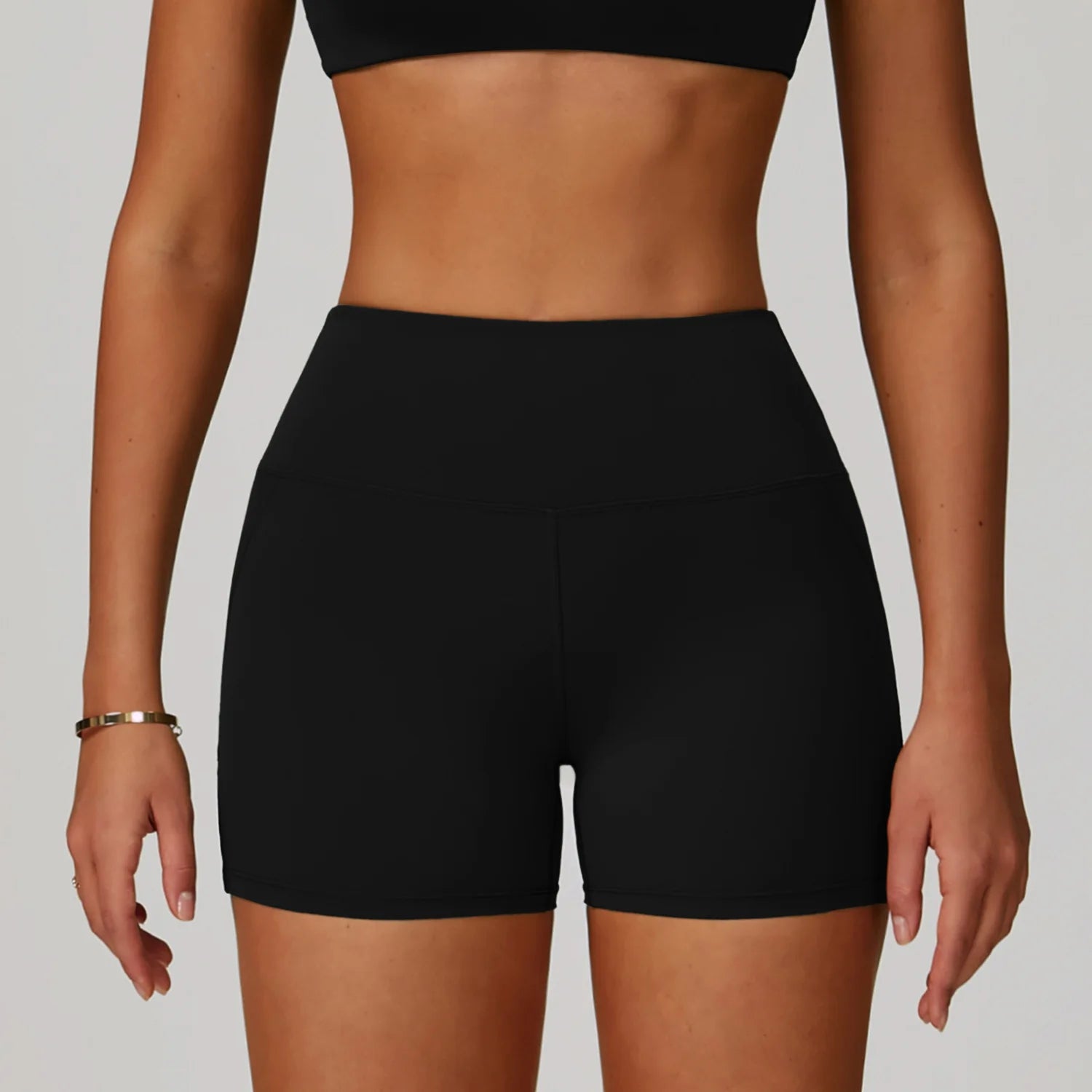 Impact Shorts Women Yoga Shorts High Waist Workout Lift Peach Butt Fitness Tight Gym Running Body Shaper Pants Casual Sportswear