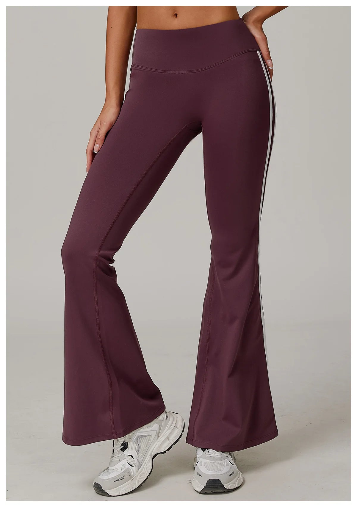 Wide Leg Pants Women Gym Leggings Yoga Pants High Waist Tights Lifting Leggings Pants Women Sports Clothing Fitness Bell-bottoms