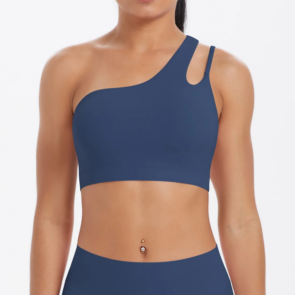 Sports Bra Women Push Up Fitness Bras One Shoulder Underwear Shockproof Yoga Bra Workout Bra Yoga Running Bra Sexy Vest