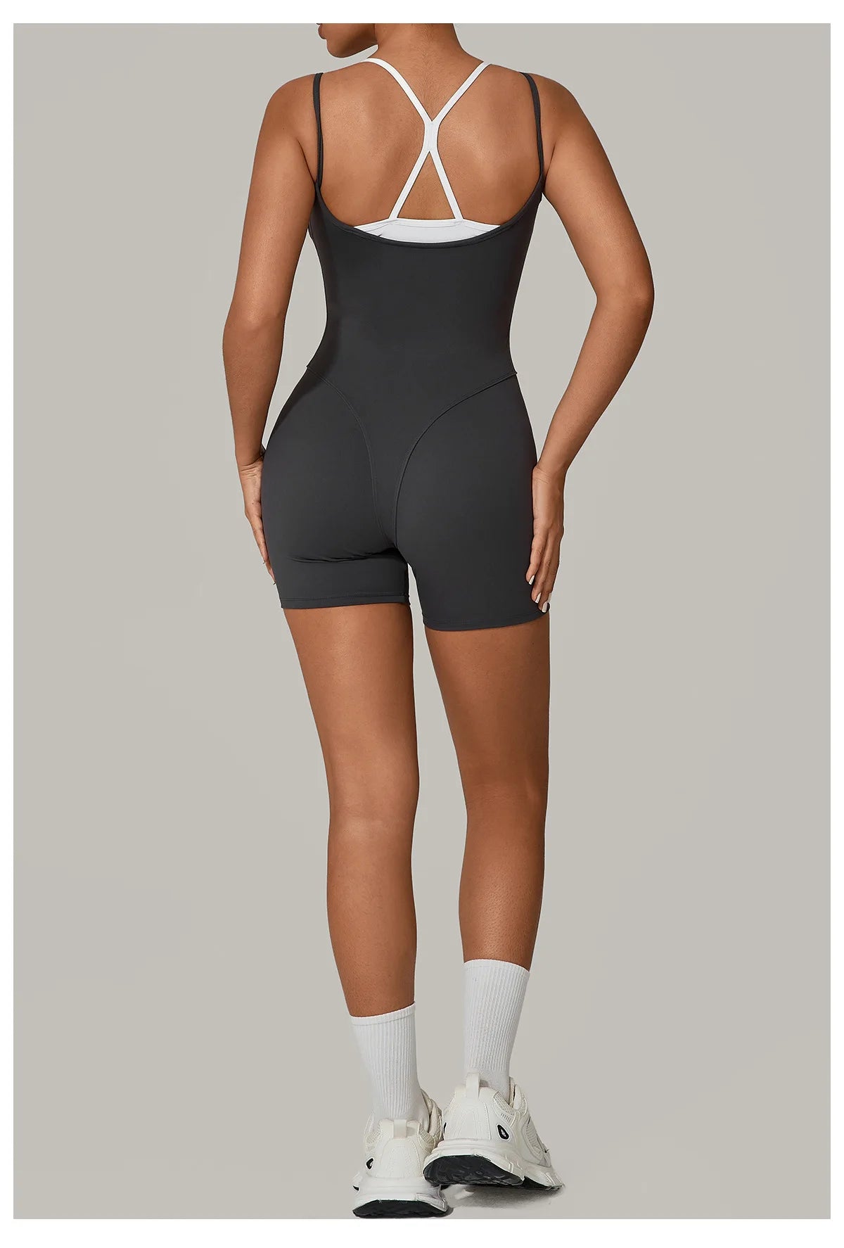 Short Sports Jumpsuit Sleeveless Gym Set Women Tracksuit Yoga Clothes Rompers Workout One-piece Suit Female Outdoor Bodysuits