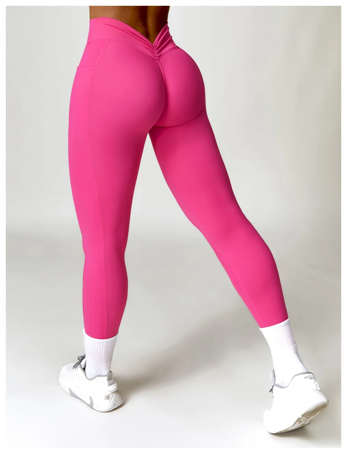High Waist Leggings Women's Yoga Pants Fitness Lifting Hip Leggings Push Up Fitness Sports Peach Leggings Women Exercise Legging