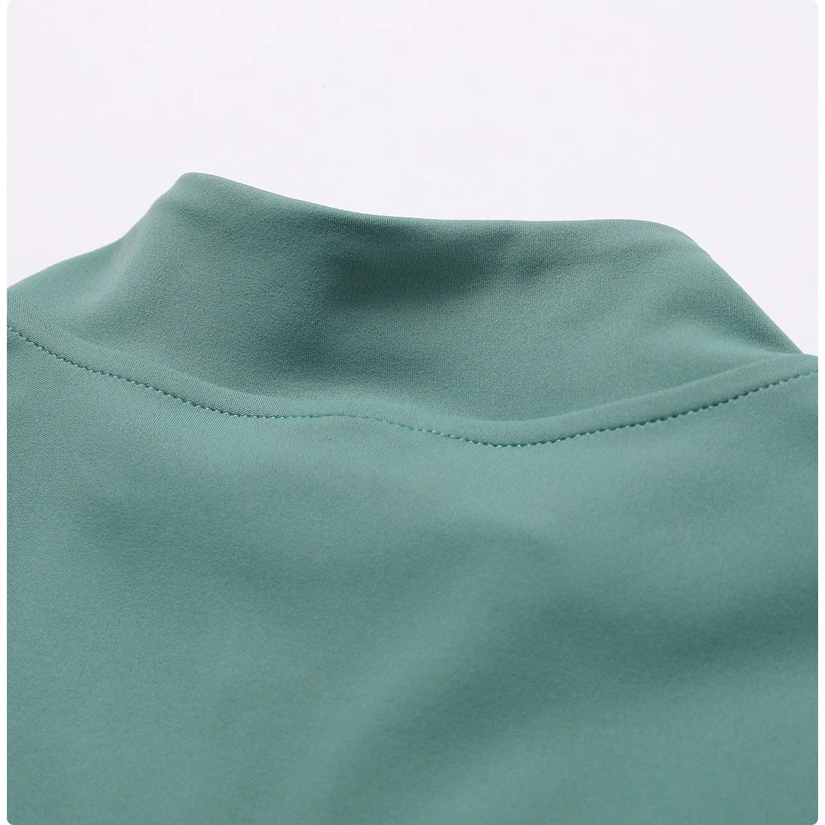 Women's Long Sleeve Top Zipper Jacket Yoga Shirts Running T-Shirt Workout Fitness Gym Sports Top Training Crop Top Clothes