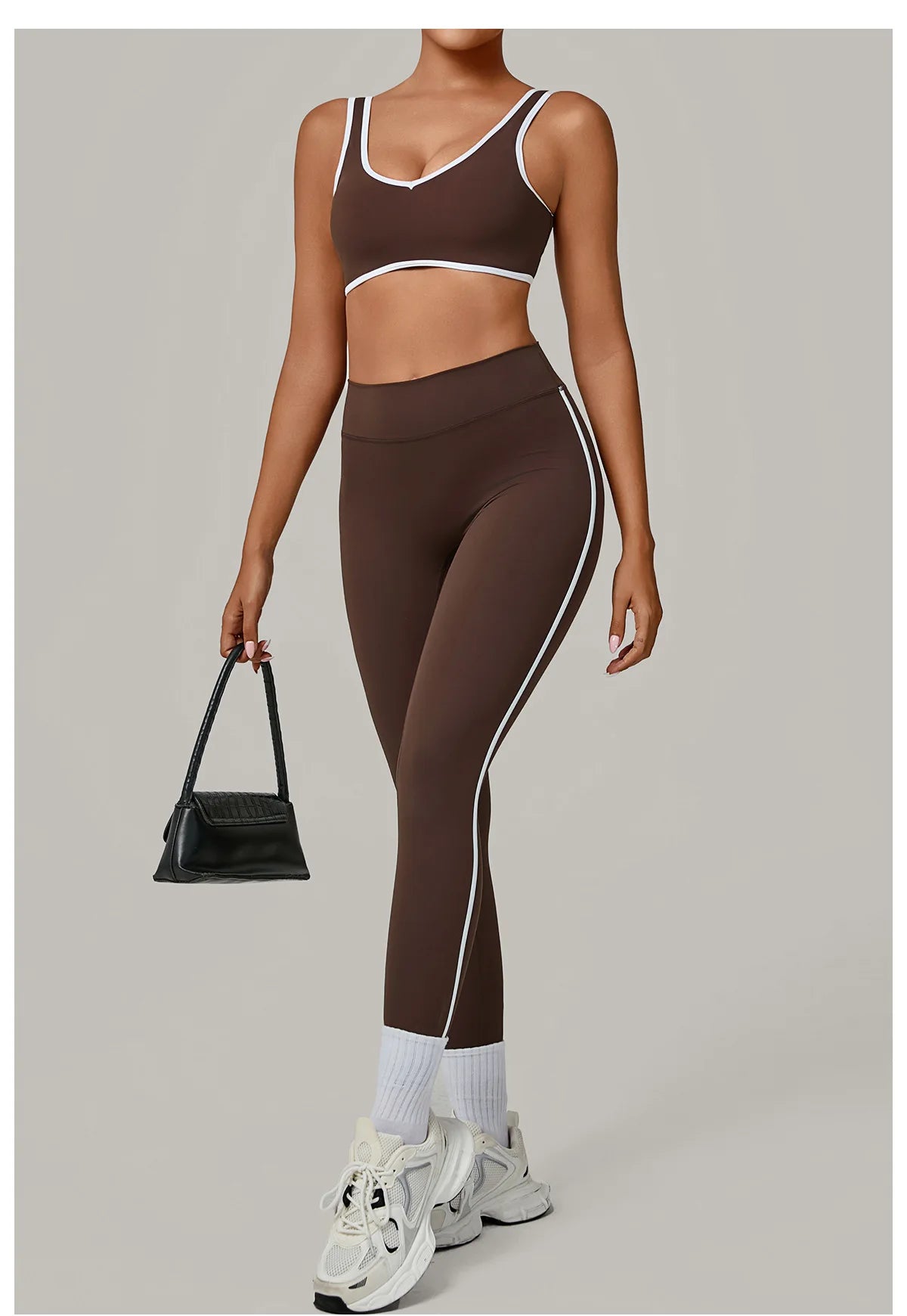 Sportswear Women Tracksuits Yoga Set 2 Pieces Gym Clothes Sports Suits Push Up Yoga Suits Fitness Set Sports Bra Gym Leggings