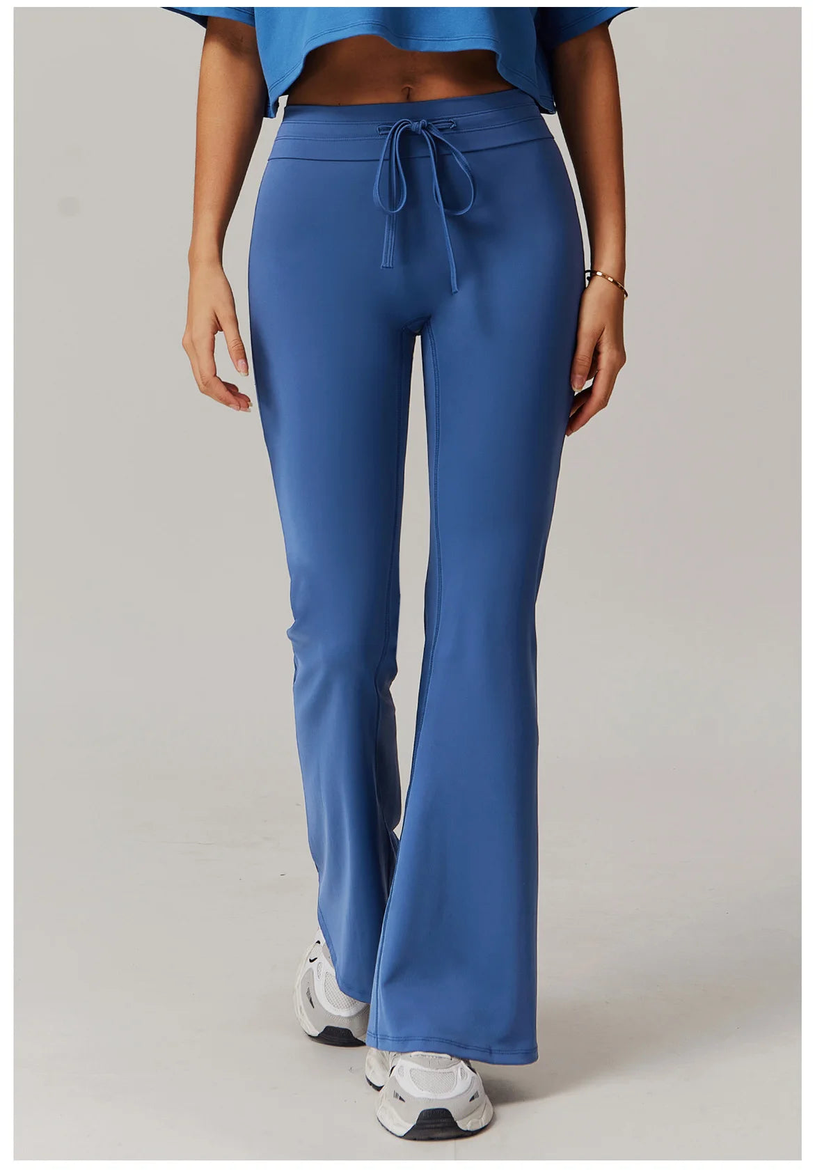 Yoga Pants Sport Leggings Women Bell-bottoms High Waist Wide Leg Pants Push Up Woman Tights Fitness Workout Legging Gym Clothing